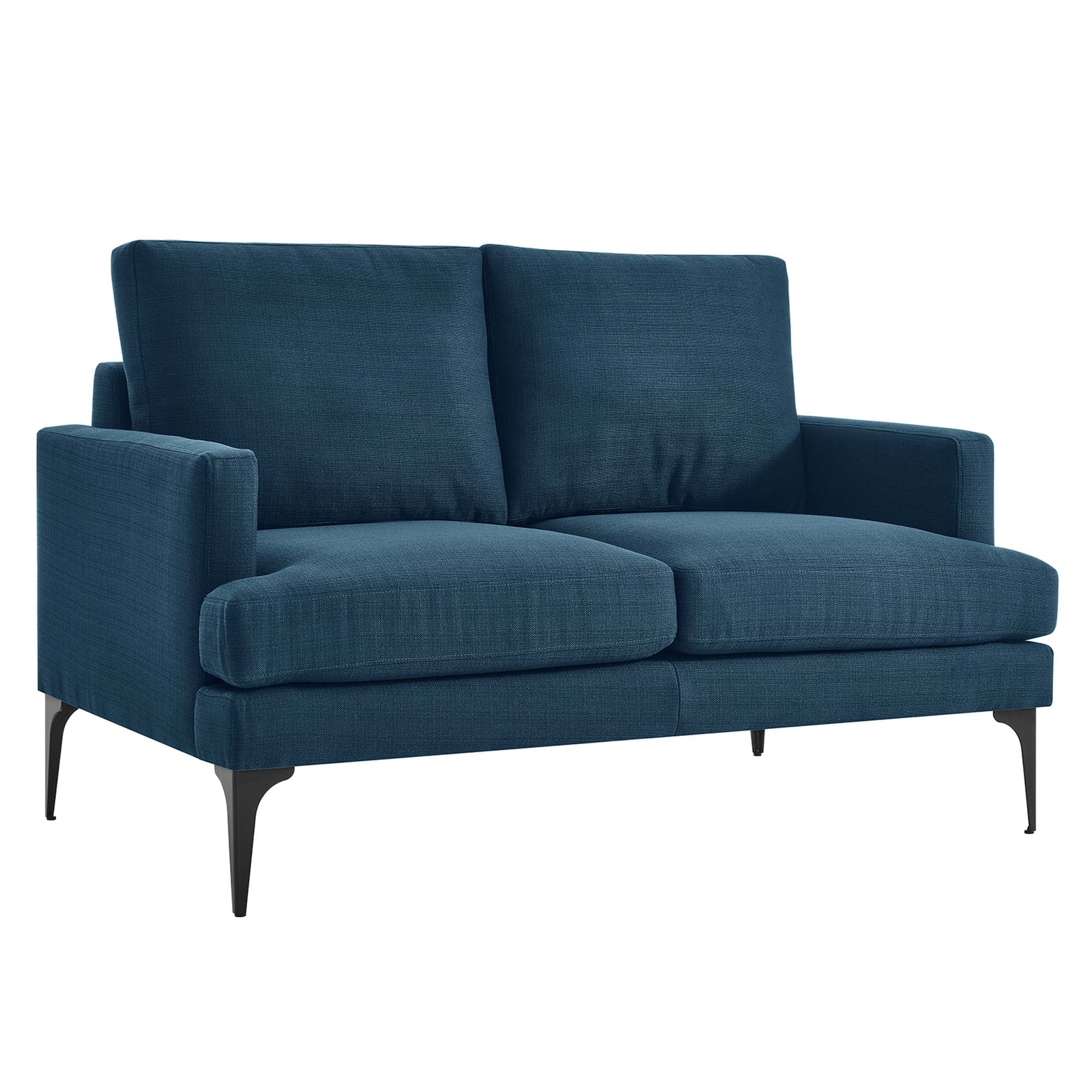 Evermore Upholstered Fabric Loveseat