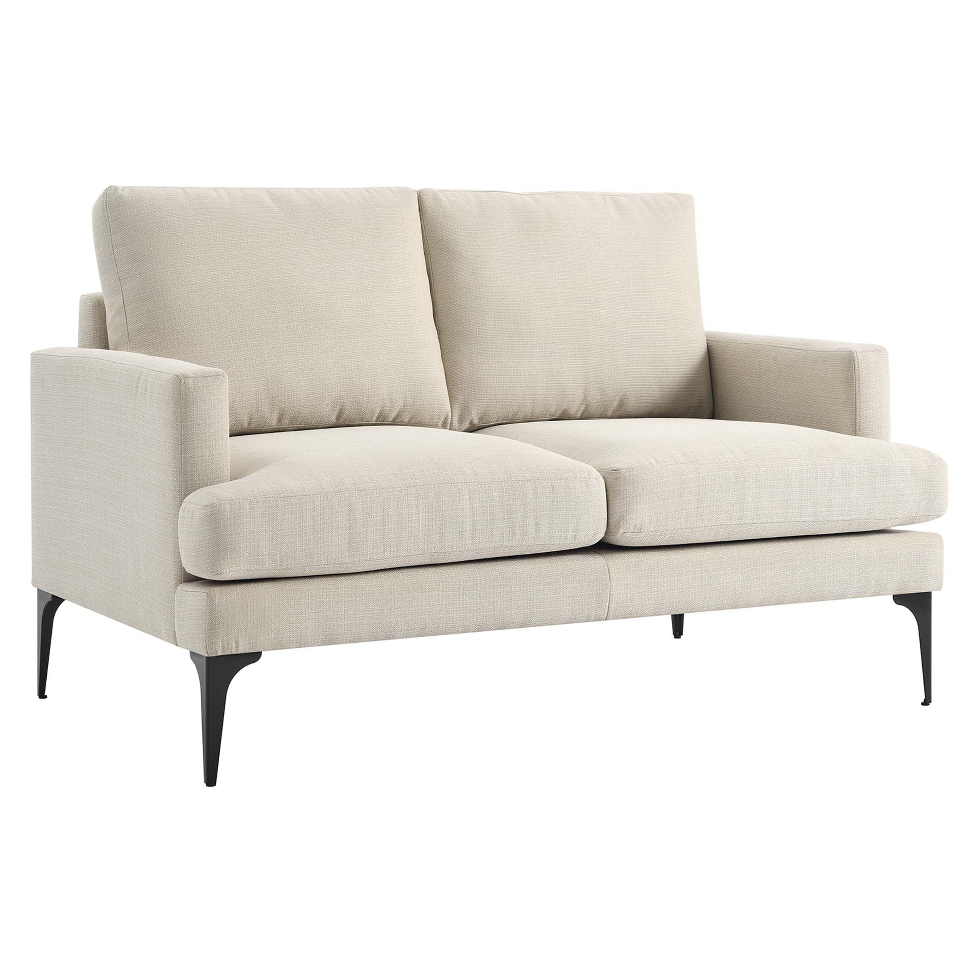 Evermore Upholstered Fabric Loveseat