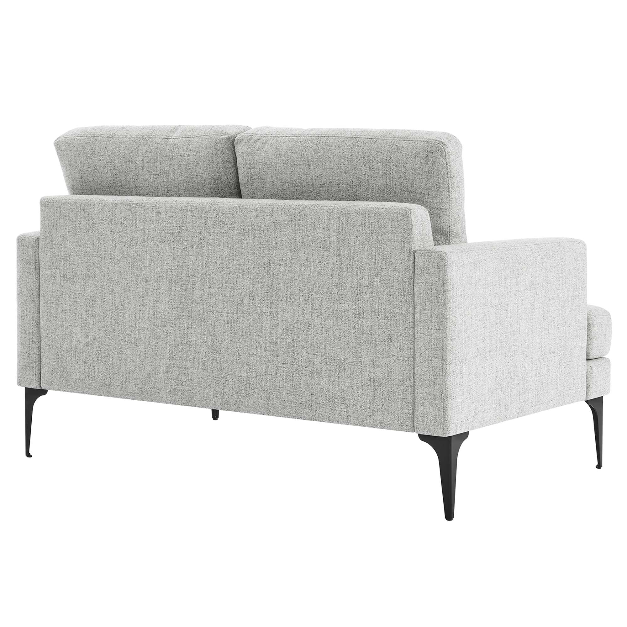 Evermore Upholstered Fabric Loveseat