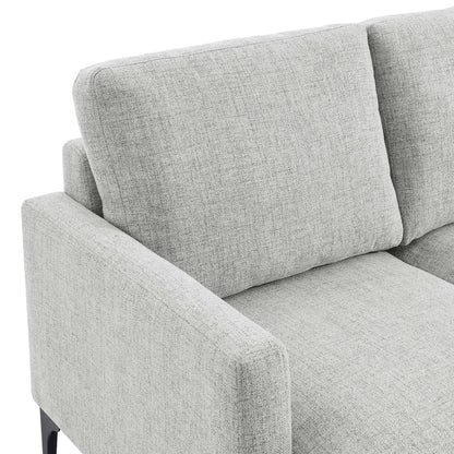 Evermore Upholstered Fabric Loveseat