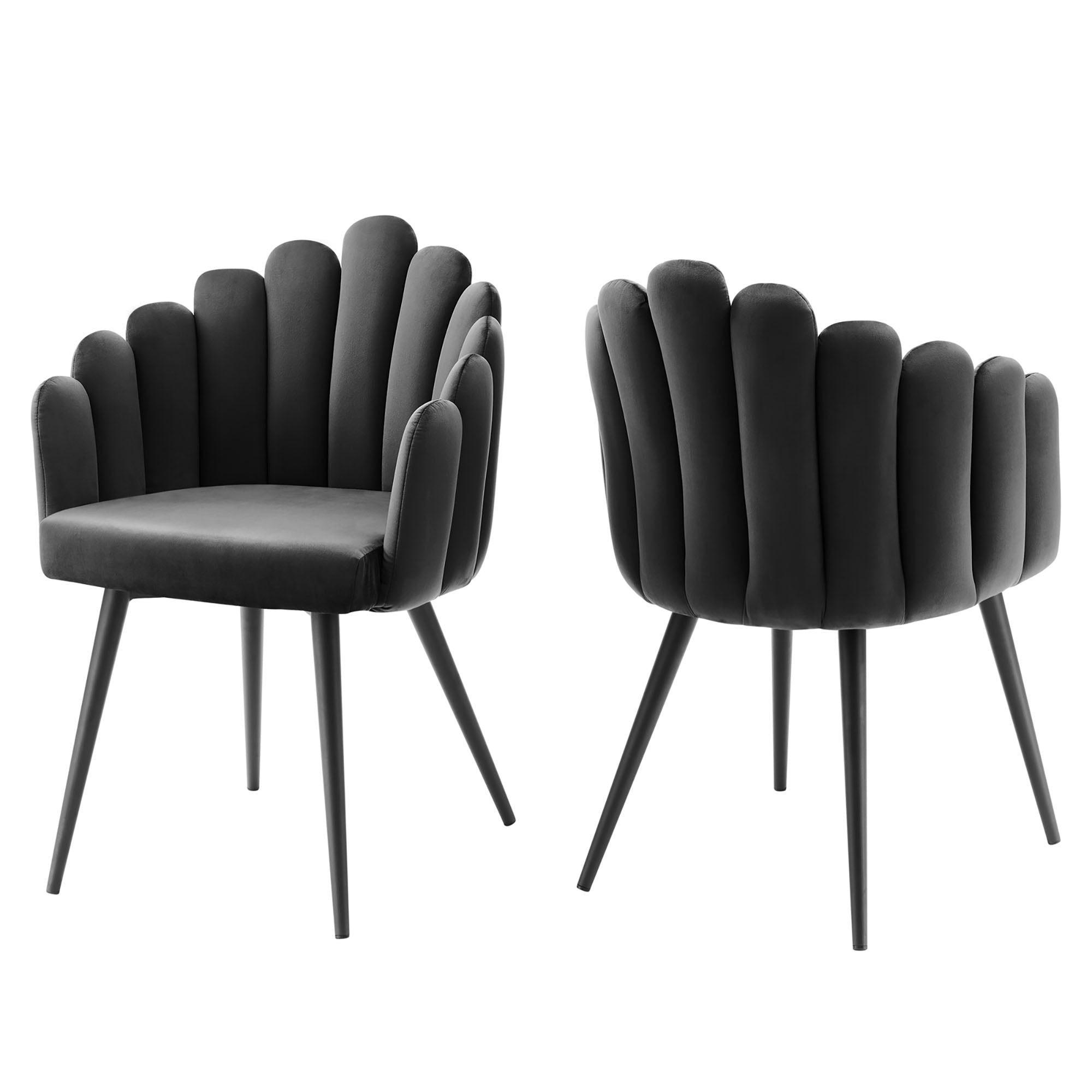 Vanguard Performance Velvet Dining Chair Set of 2