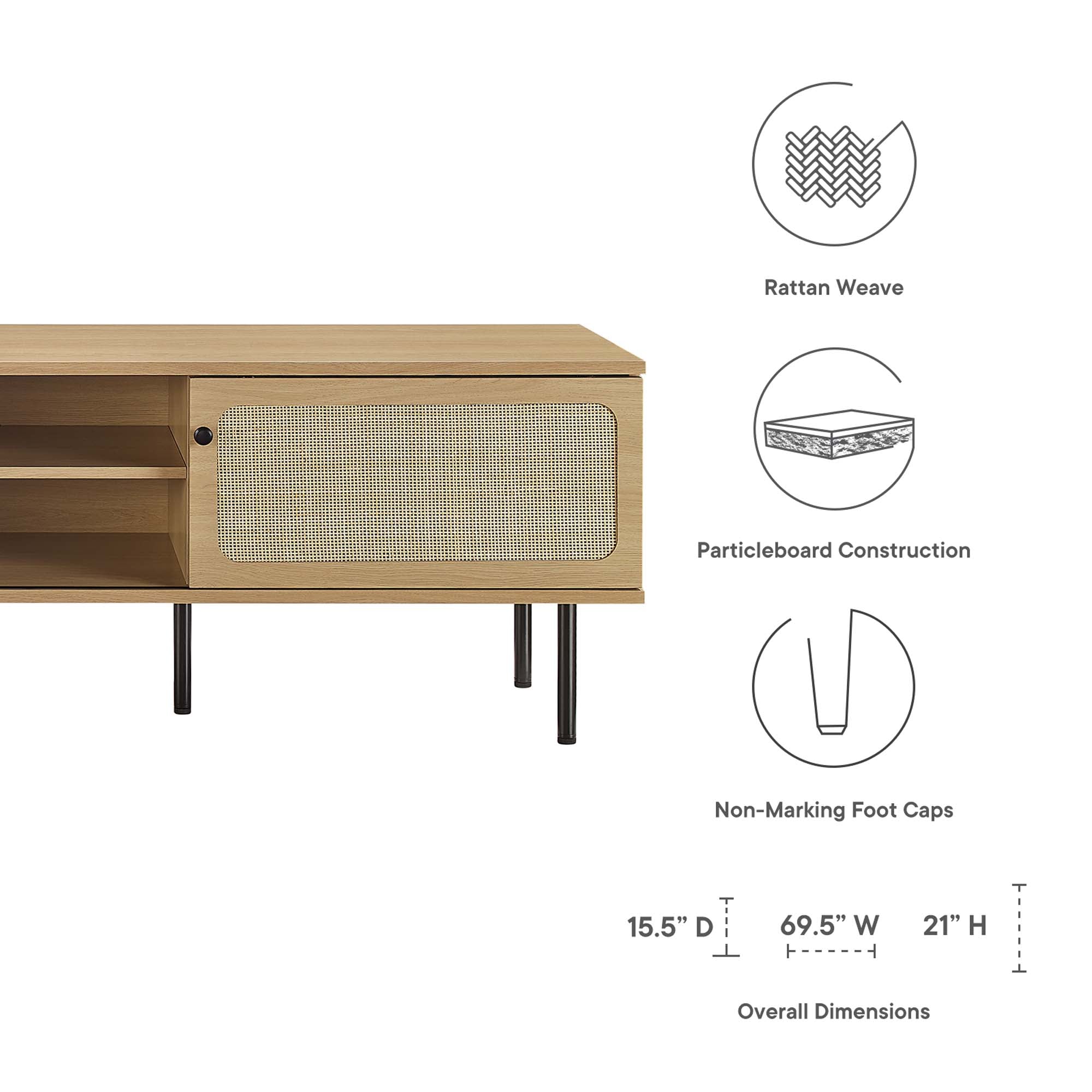 Cambria 70" TV Stand