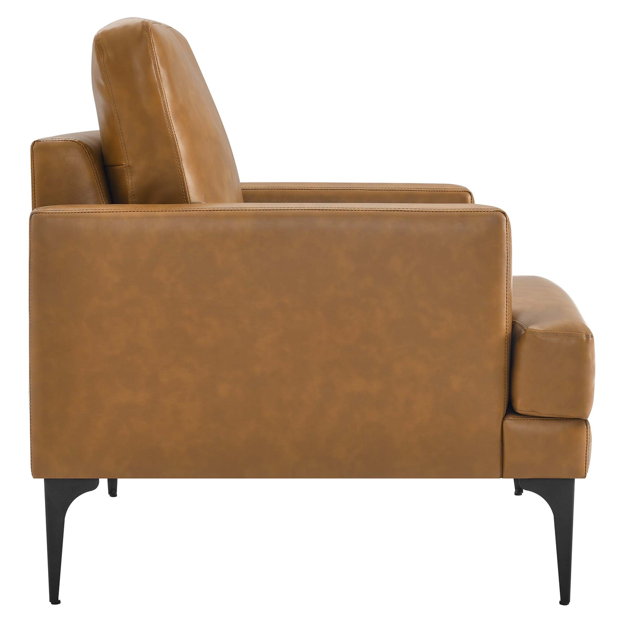 Evermore Vegan Leather Armchair