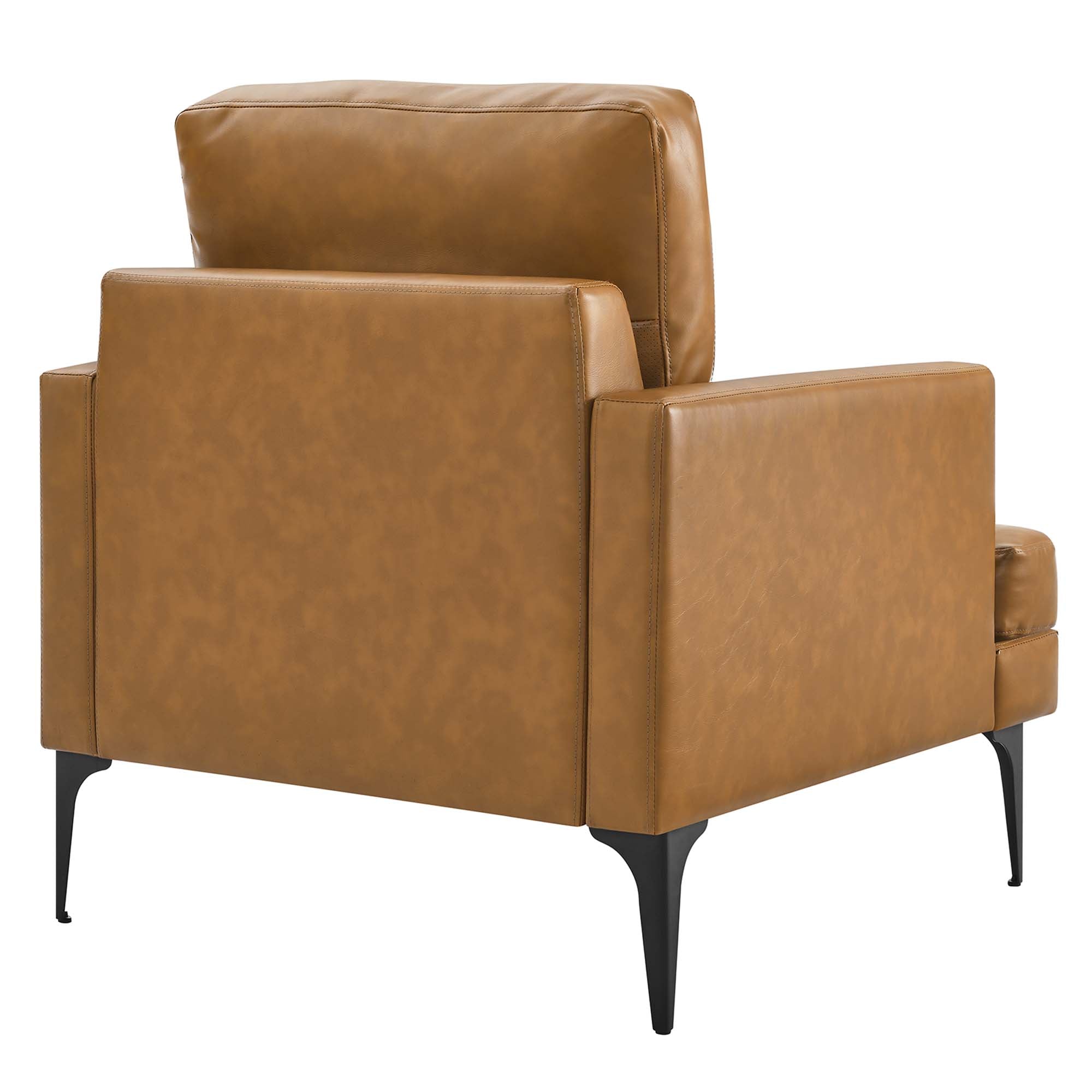 Evermore Vegan Leather Armchair