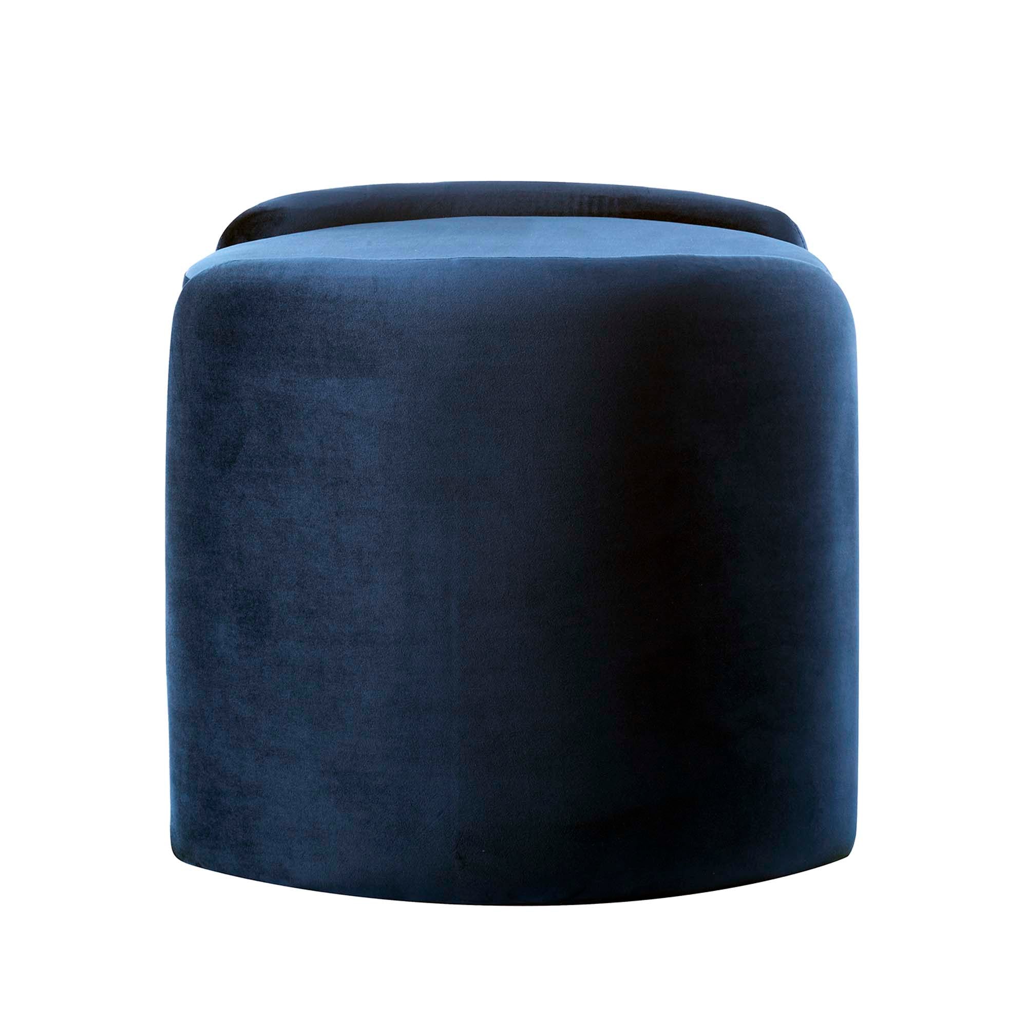 Nebula Upholstered Performance Velvet Ottoman