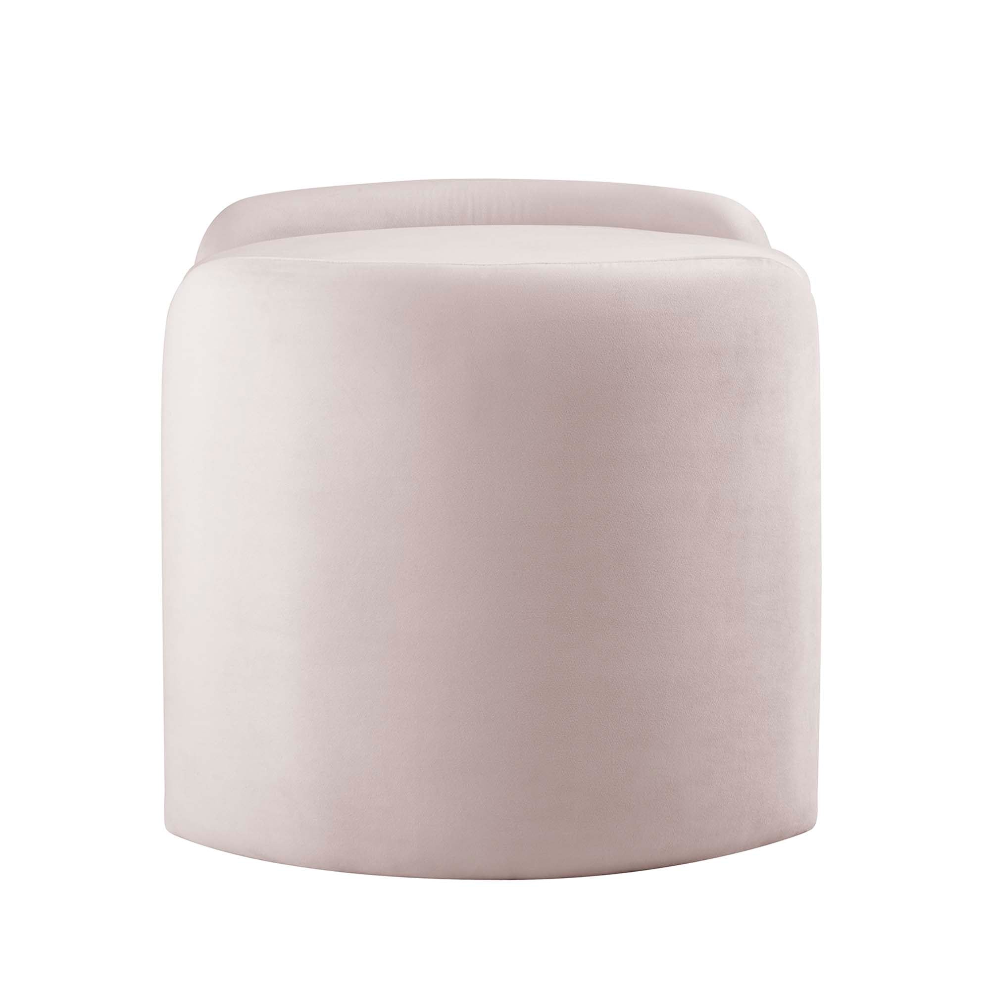 Nebula Upholstered Performance Velvet Ottoman