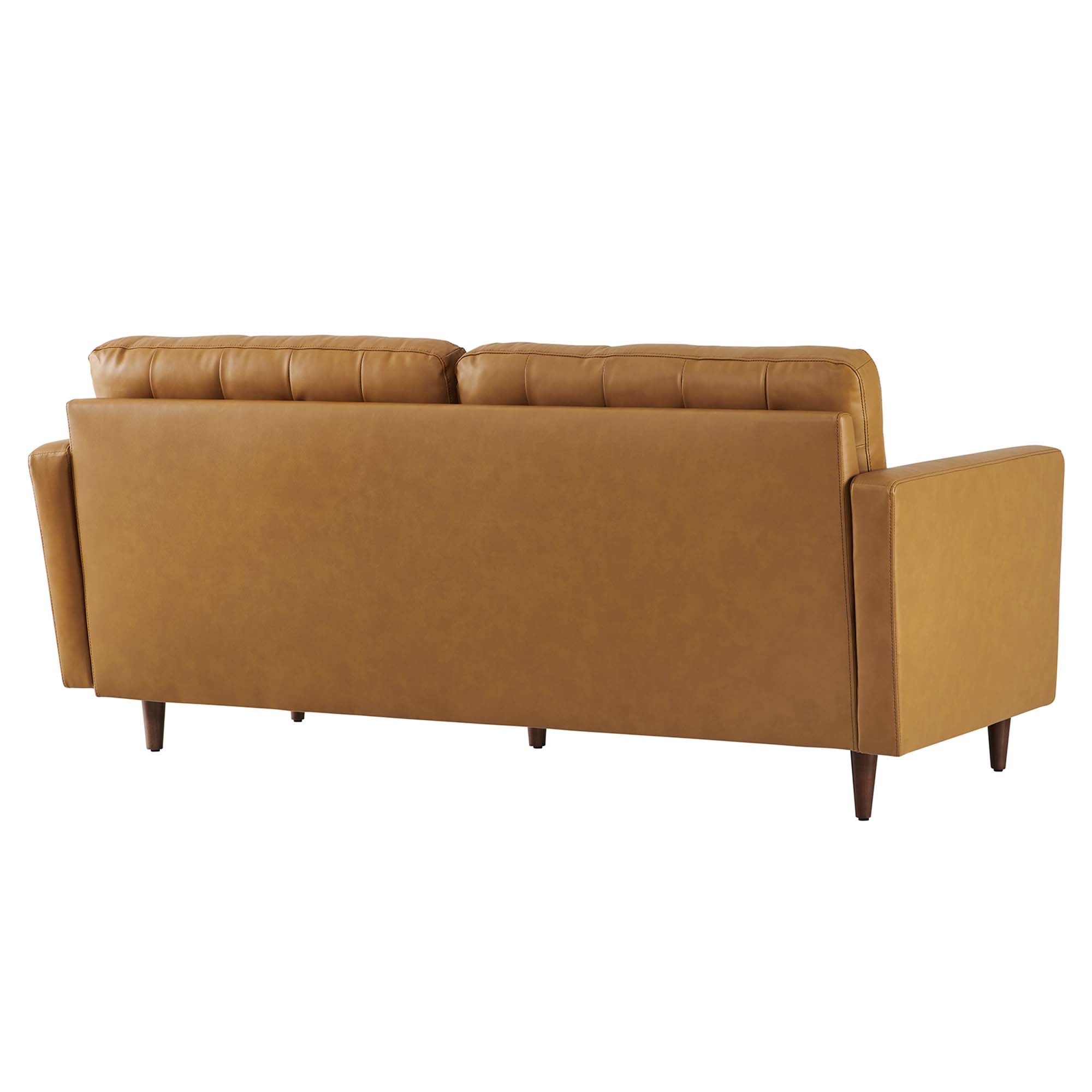 Exalt Tufted Leather Sofa