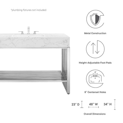 Gridiron 48" Bathroom Vanity