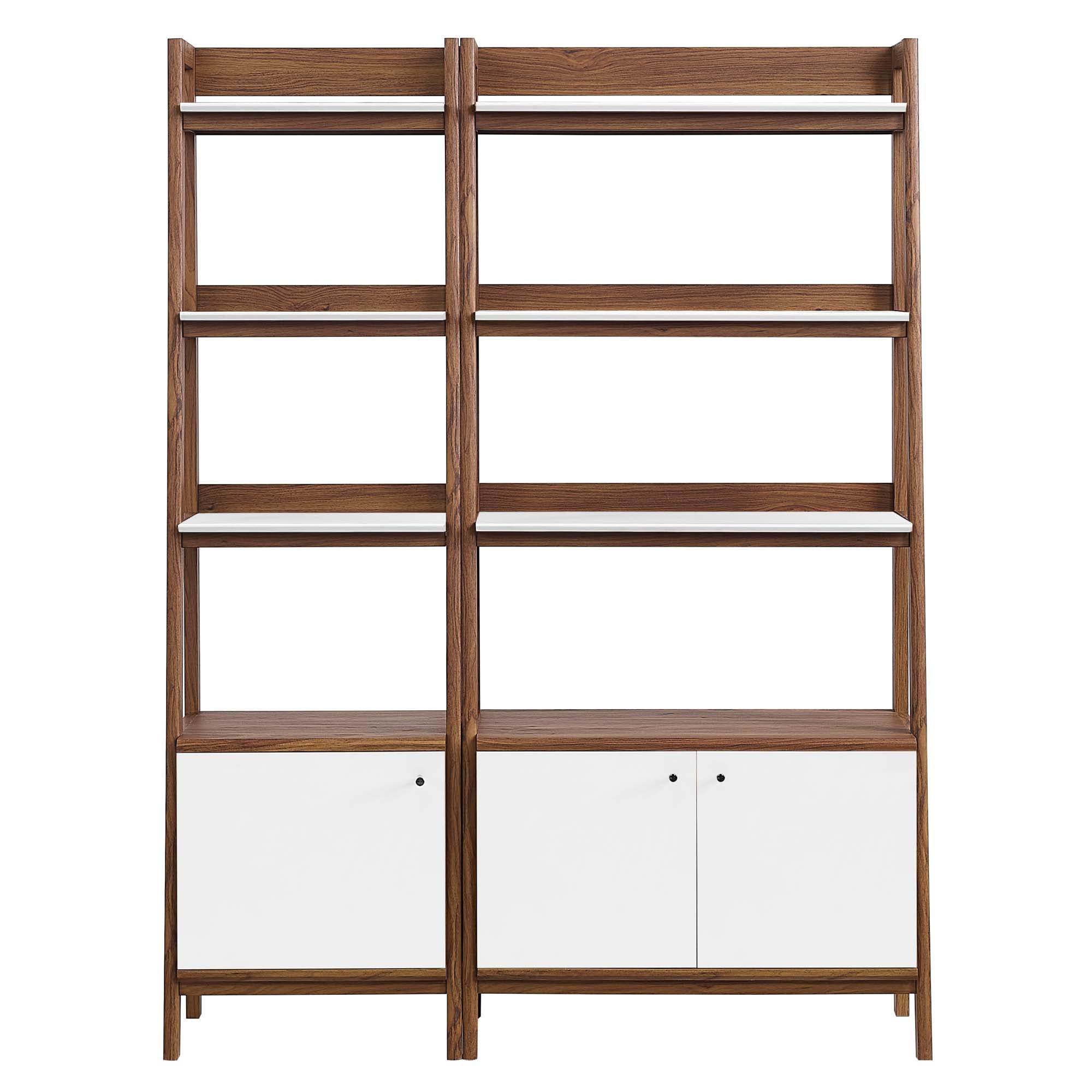 Bixby Wood Bookshelves - Set of 2