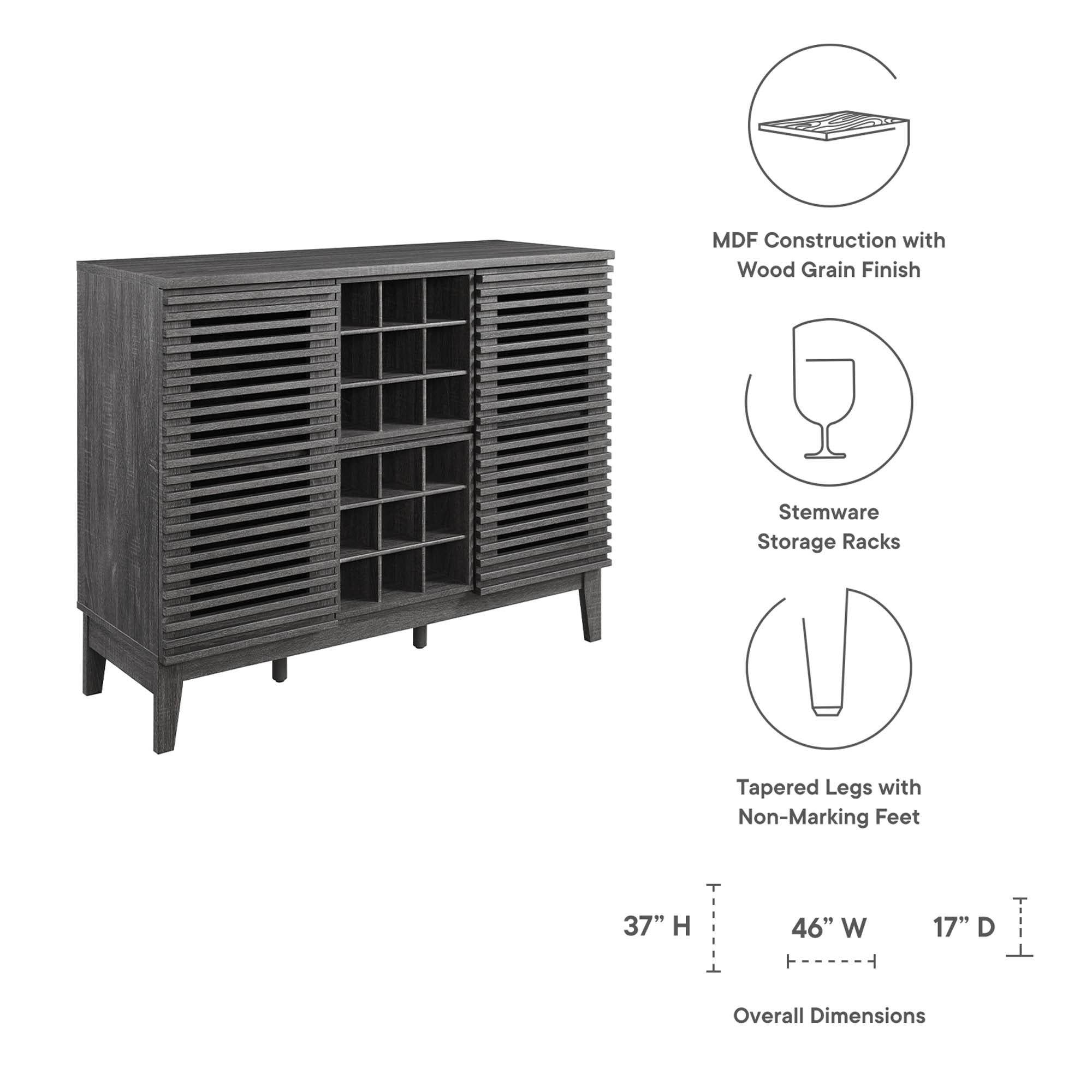 Render Bar Cabinet