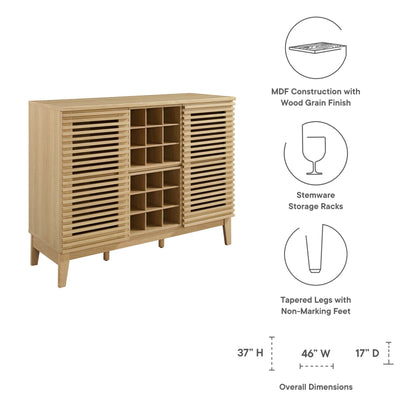 Render Bar Cabinet