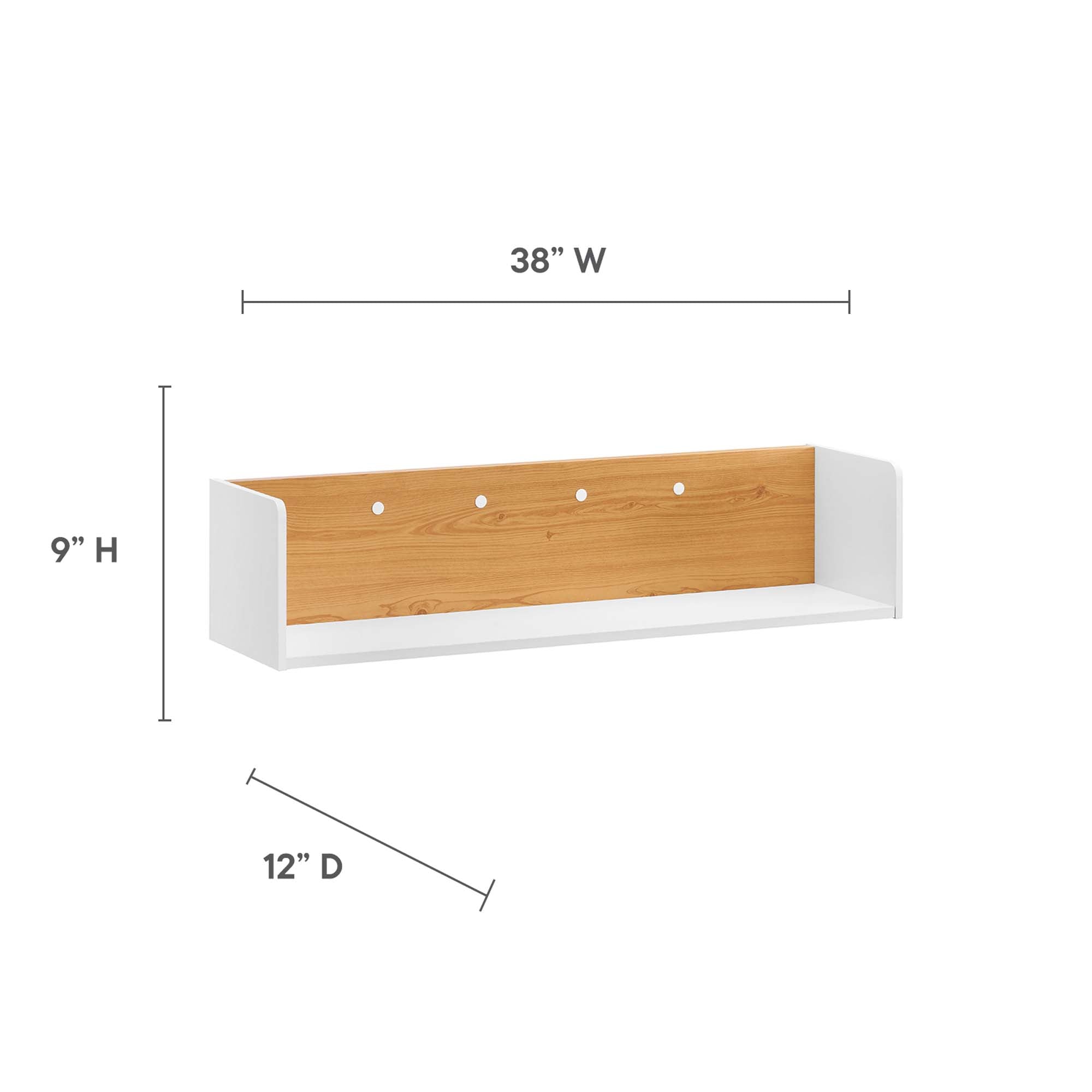 Kinetic Wall-Mount Shelf