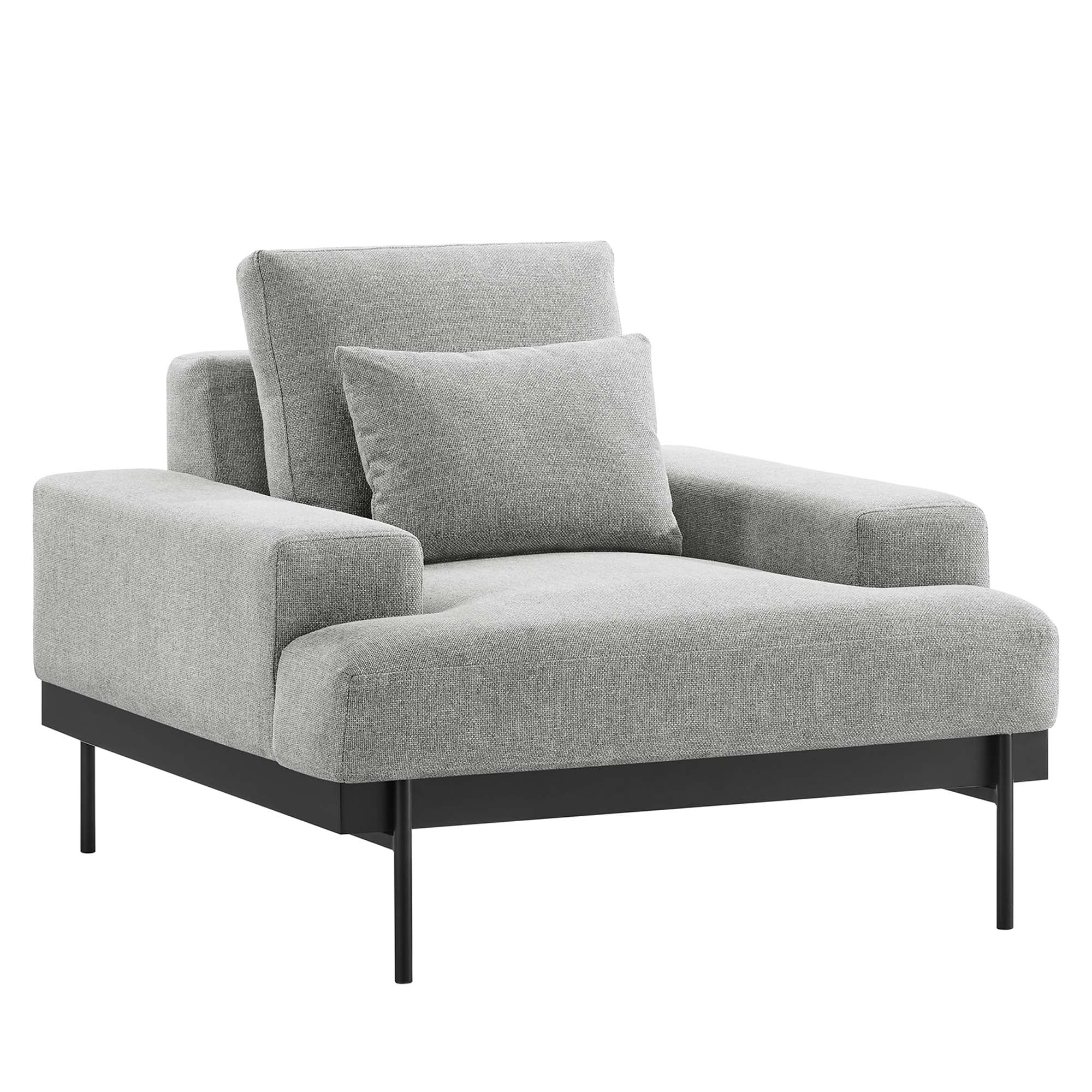 Proximity Upholstered Fabric Armchair