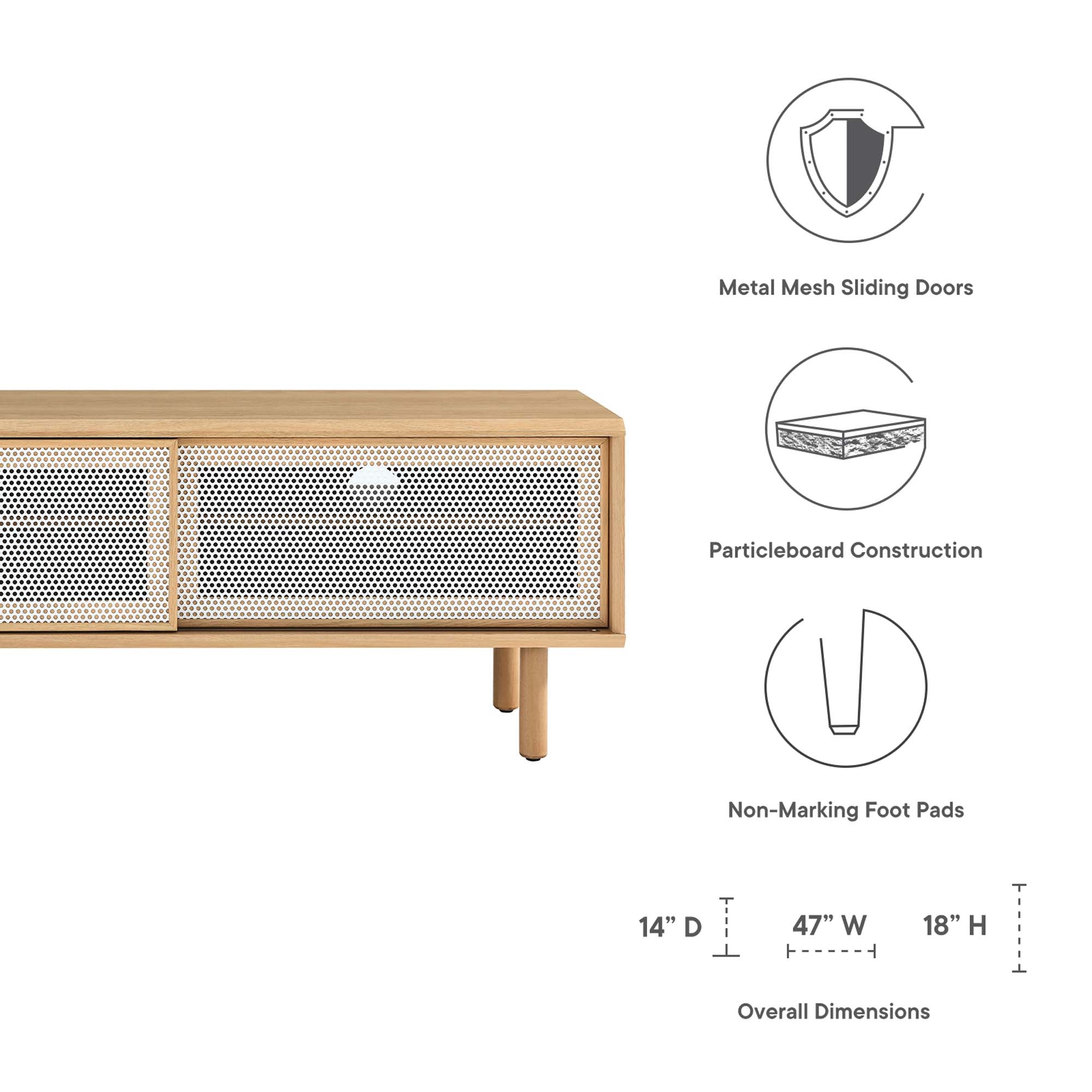 Kurtis 47" TV Stand