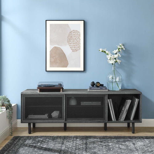 Kurtis 67" TV and Vinyl Record Stand