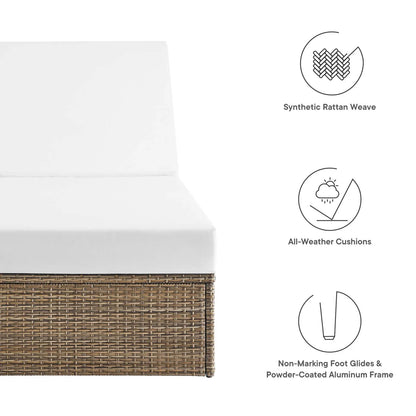 Convene Outdoor Patio Outdoor Patio Chaise Lounge Chair