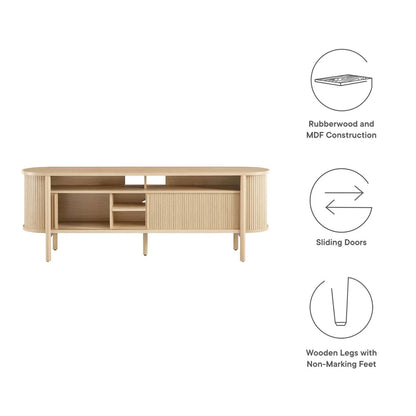 Cadence Oak 71" TV Stand