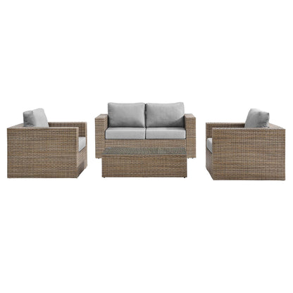 Convene Outdoor Patio 4-Piece Furniture Set
