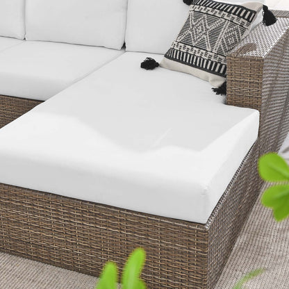 Convene Outdoor Patio Outdoor Patio L-Shaped Sectional Sofa