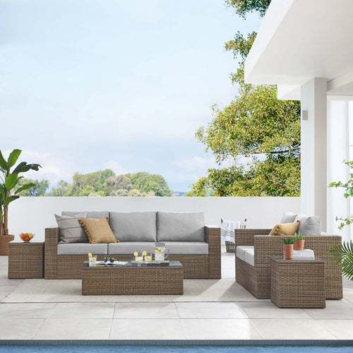 Convene Outdoor Patio Outdoor Patio 5-Piece Furniture Set