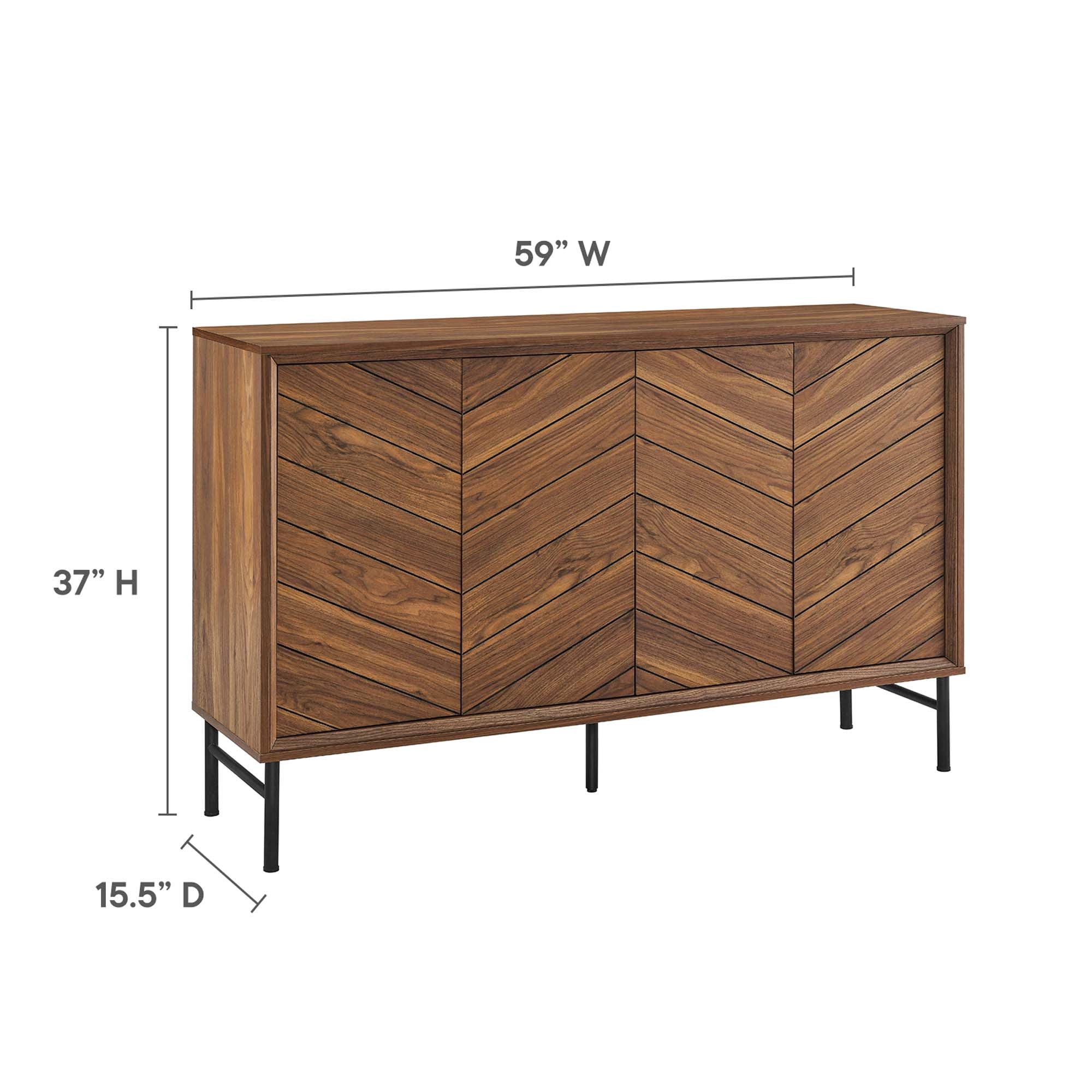 Harper Chevron Sideboard