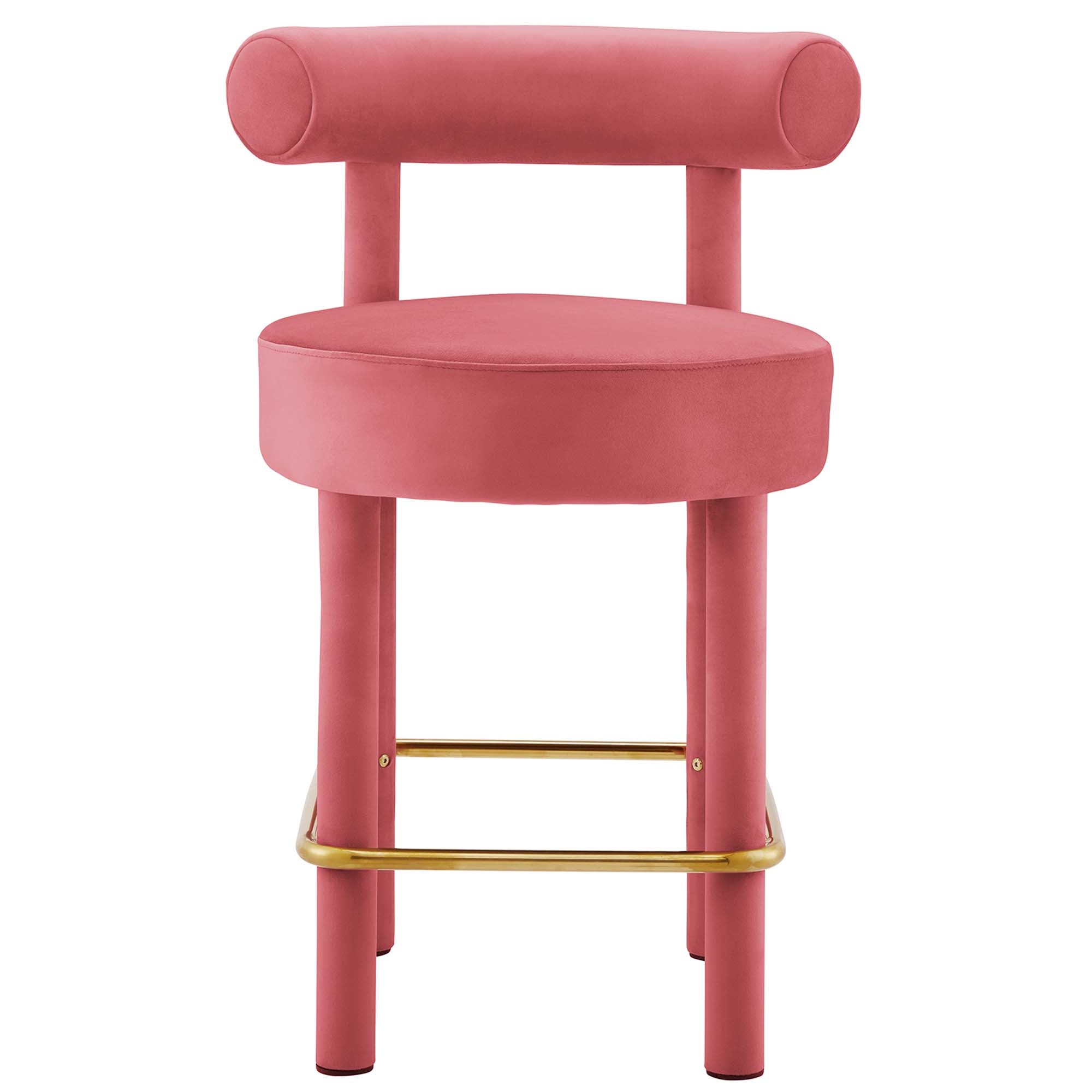 Toulouse Performance Velvet Counter Stool