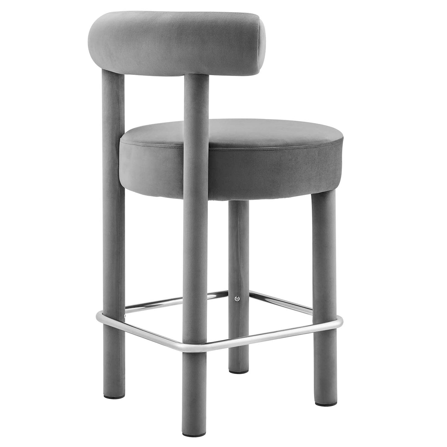 Toulouse Performance Velvet Counter Stool