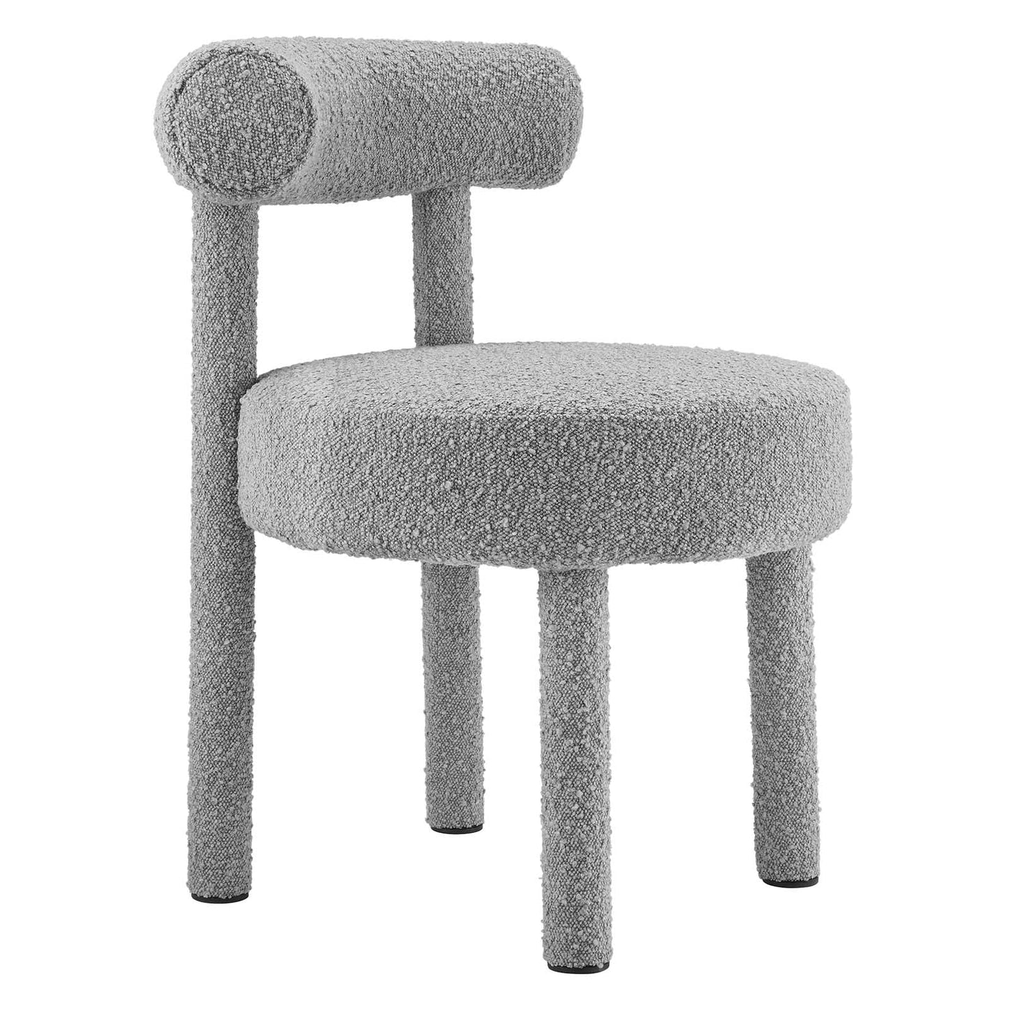 Toulouse Boucle Fabric Dining Chair