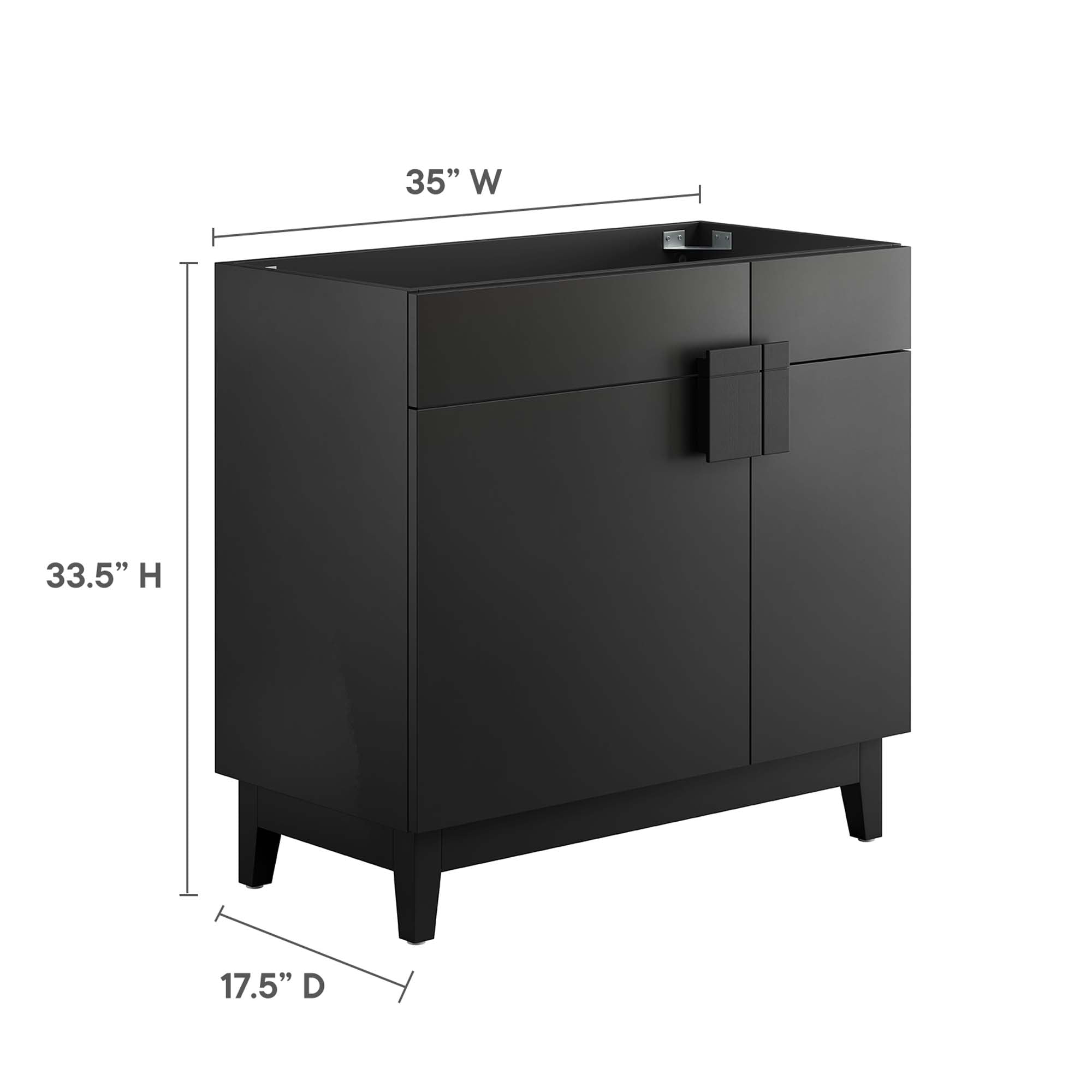 Miles 36” Bathroom Vanity Cabinet (Sink Basin Not Included)