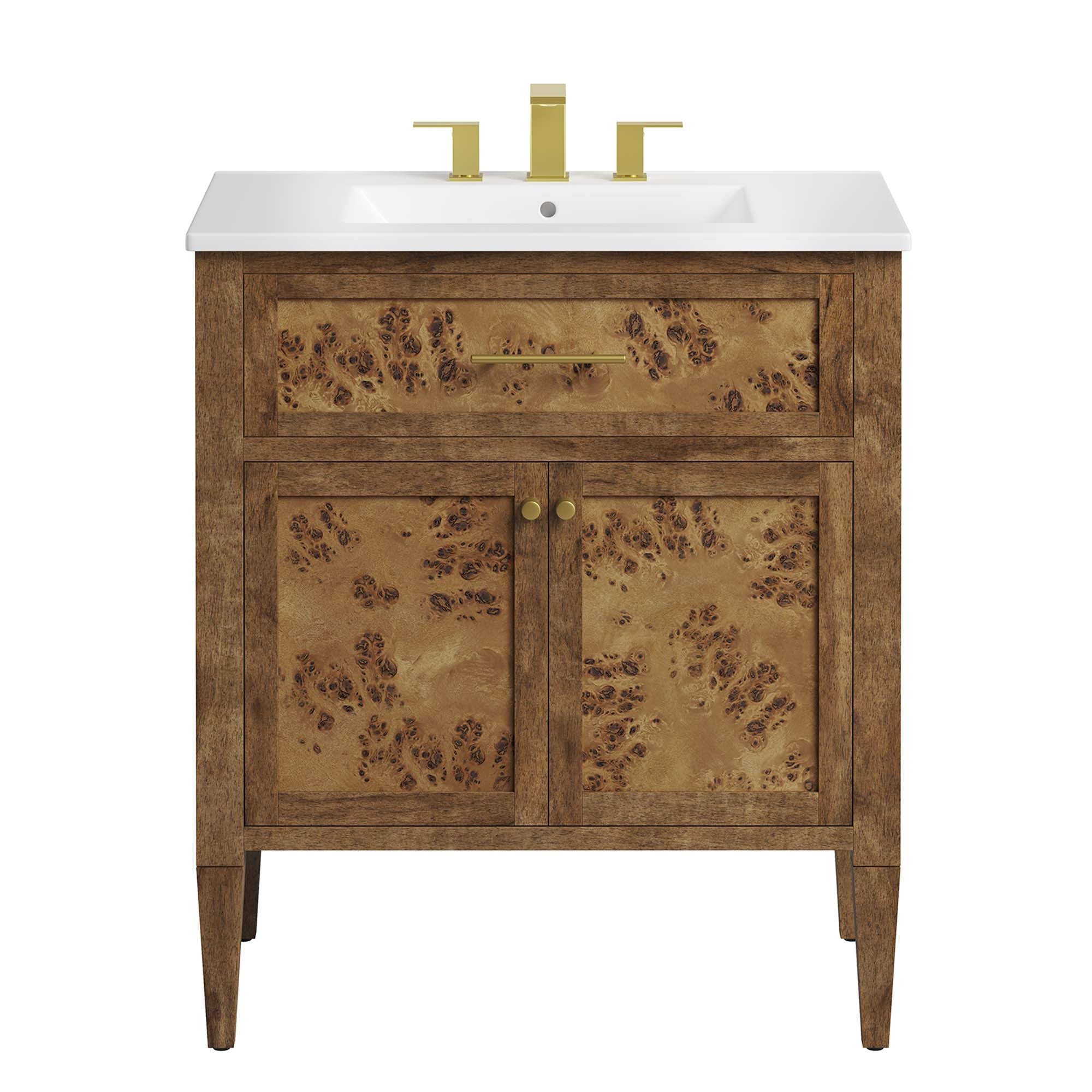 Elysian 30" Wood Bathroom Vanity