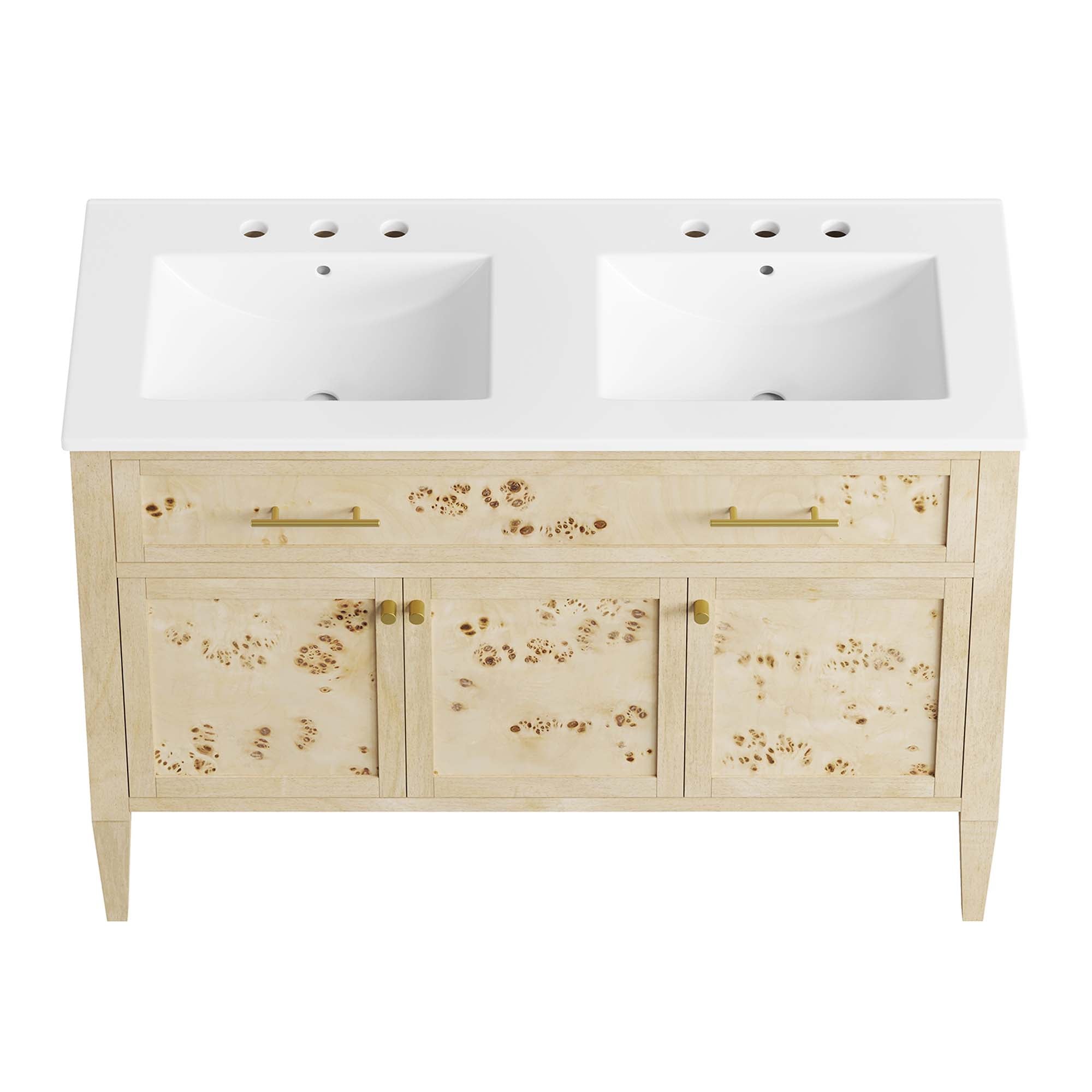 Elysian 48" Double Sink Bathroom Vanity