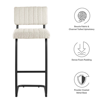 Parity Boucle Bar Stools - Set of 2