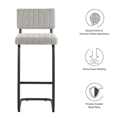 Parity Boucle Bar Stools - Set of 2