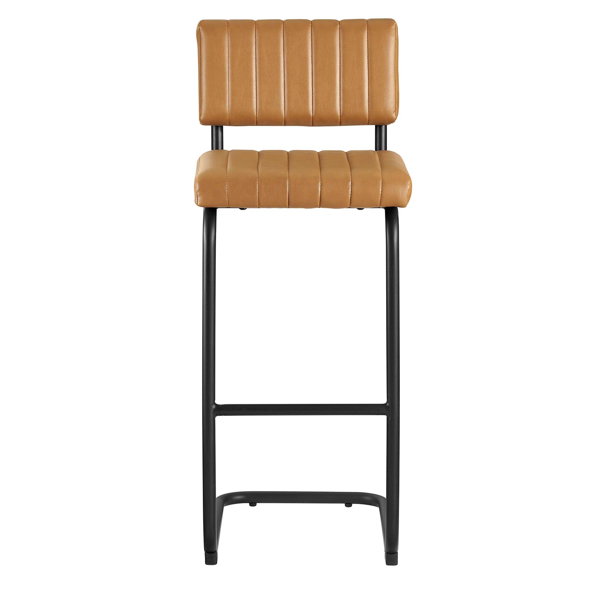 Parity Vegan Leather Bar Stools - Set of 2