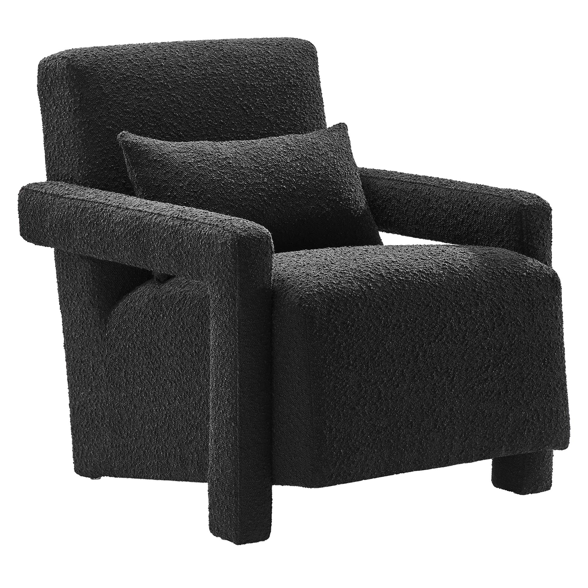 Mirage Boucle Upholstered Armchair