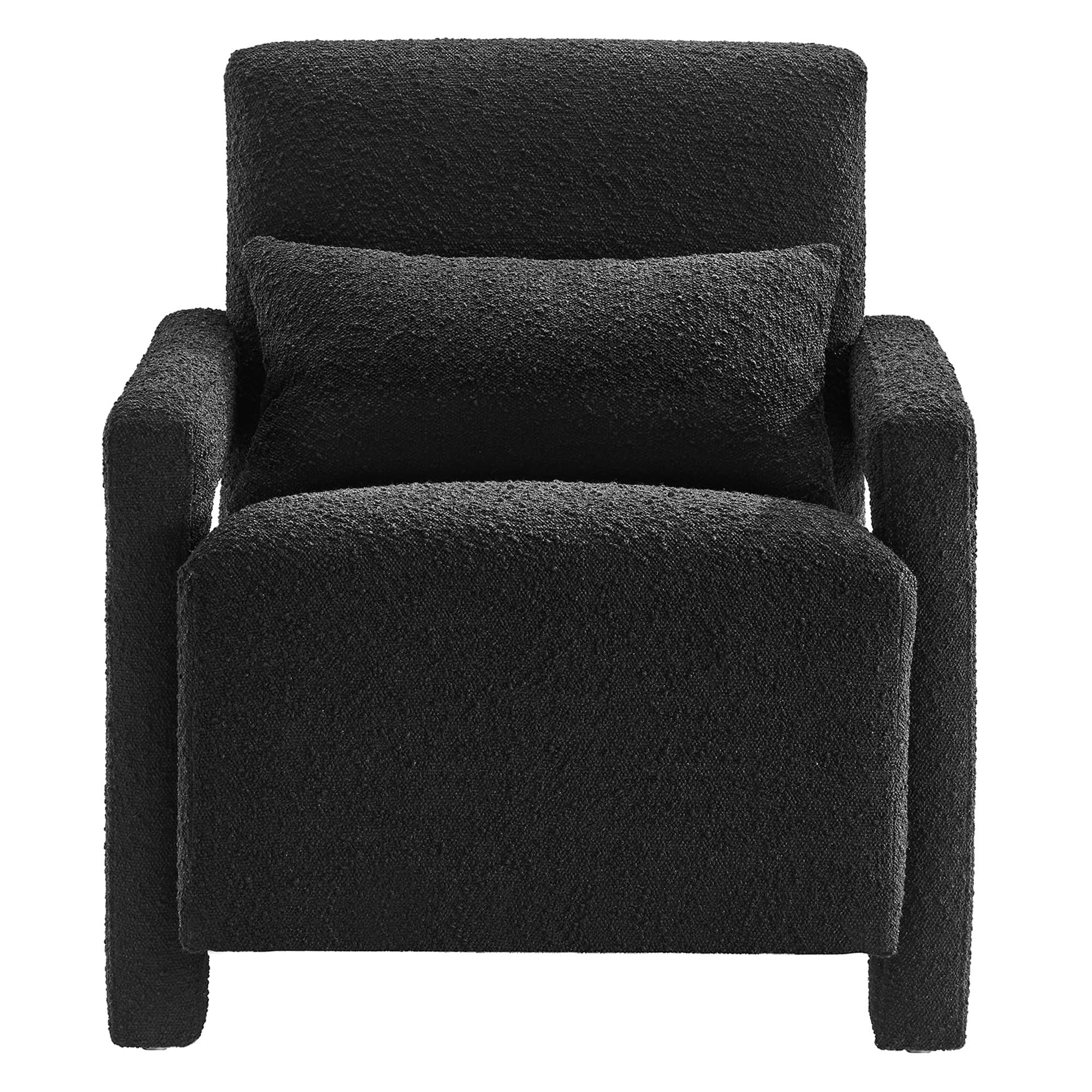 Mirage Boucle Upholstered Armchair