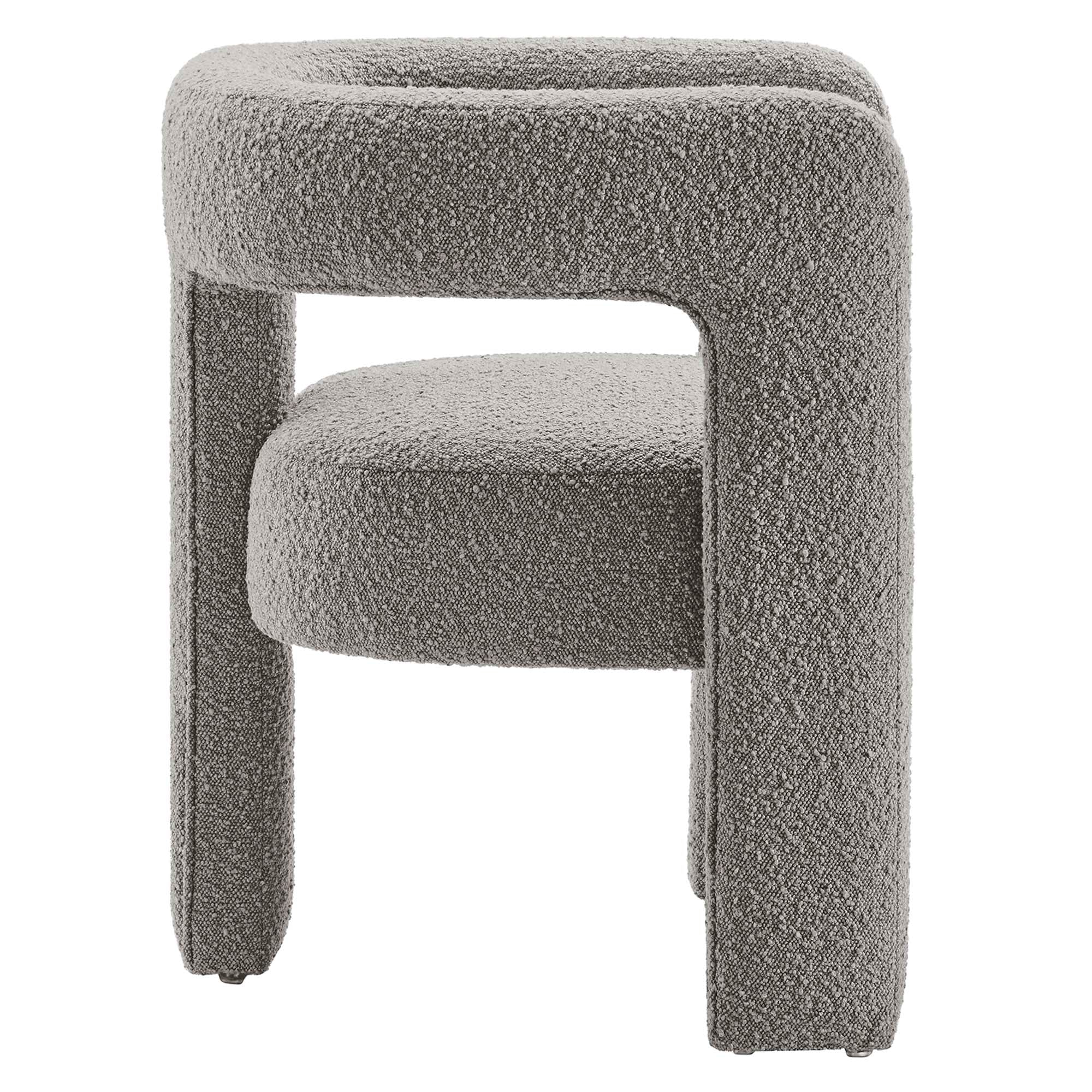 Kayla Boucle Upholstered Armchair