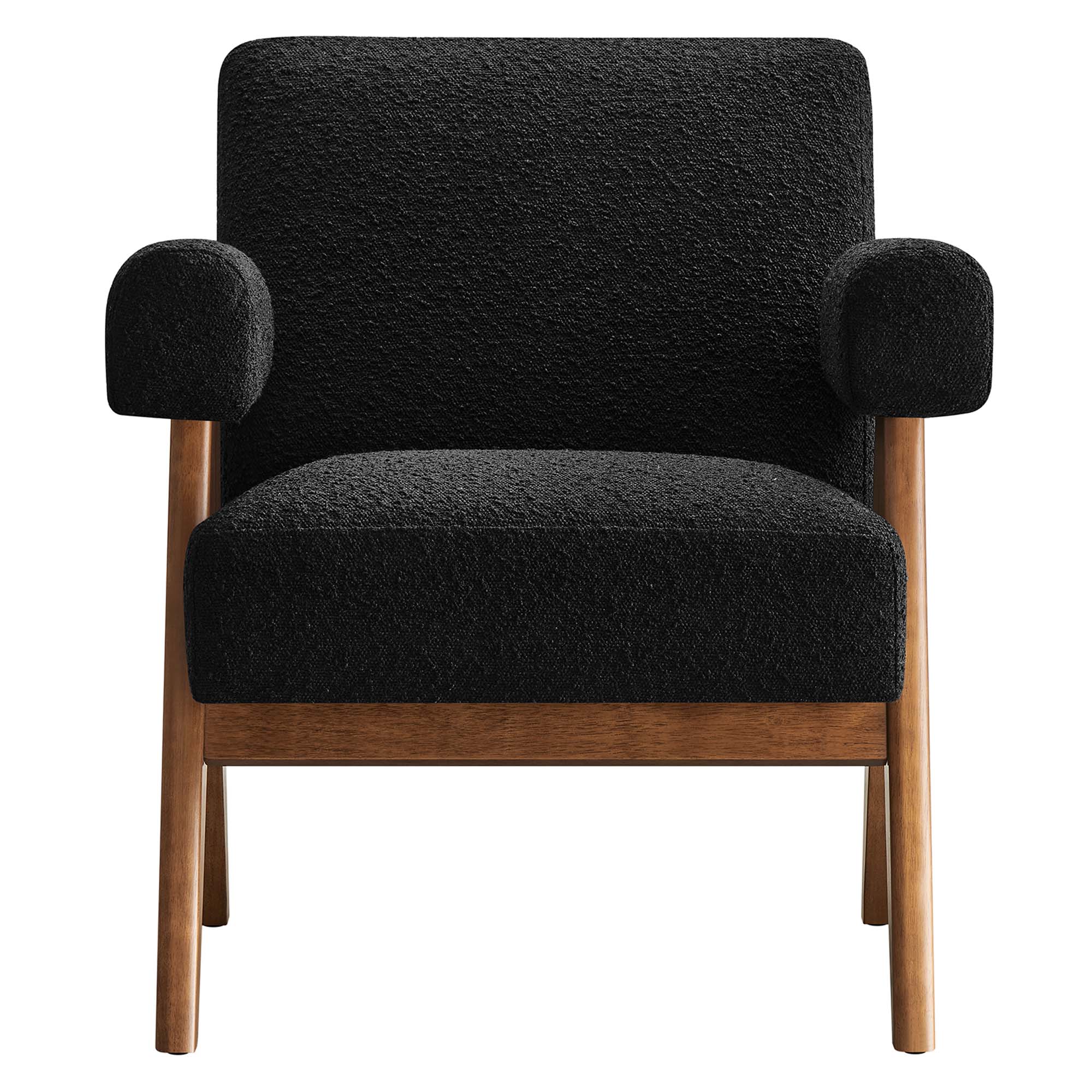 Lyra Boucle Fabric Armchair