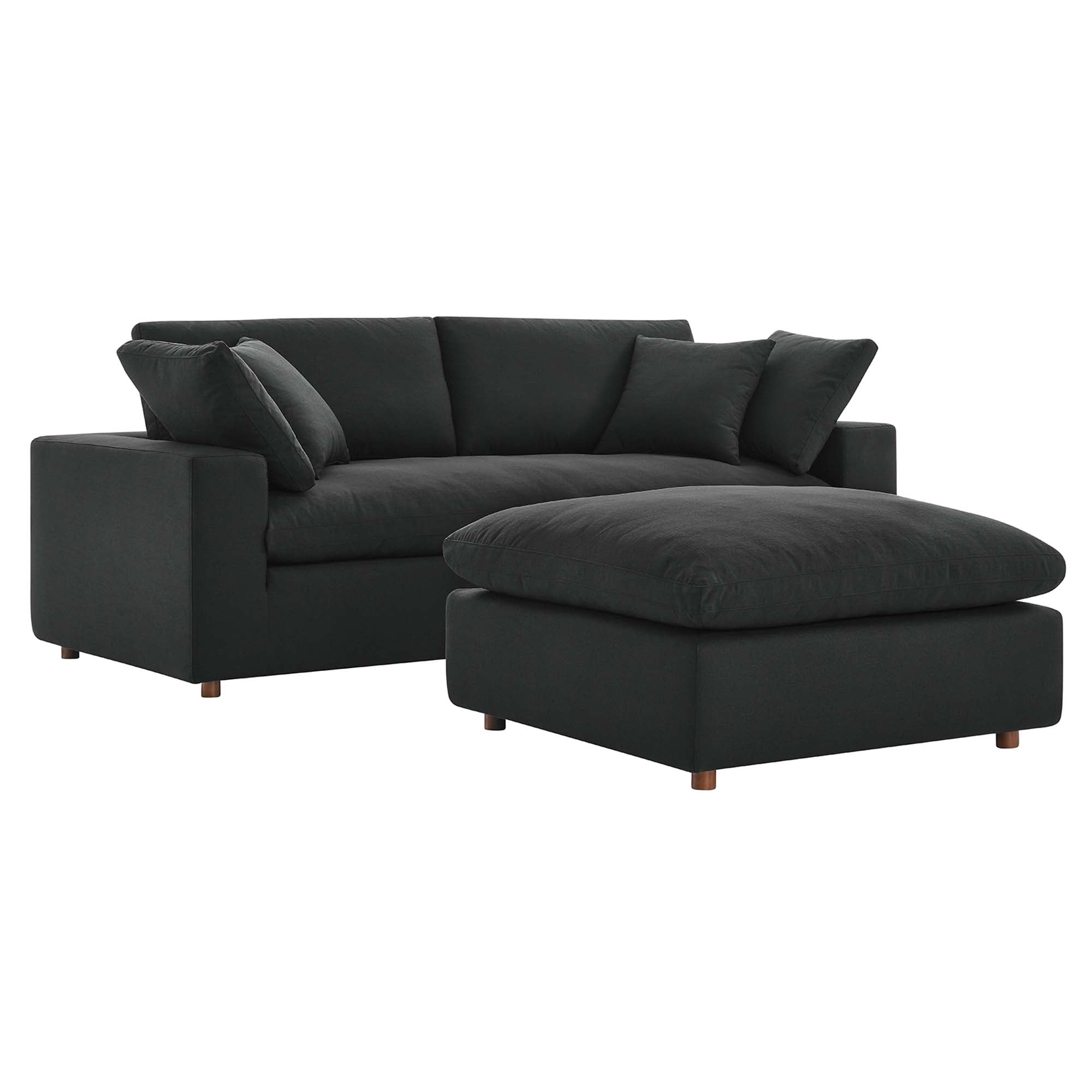 Commix Down Filled Overstuffed Sectional Sofa