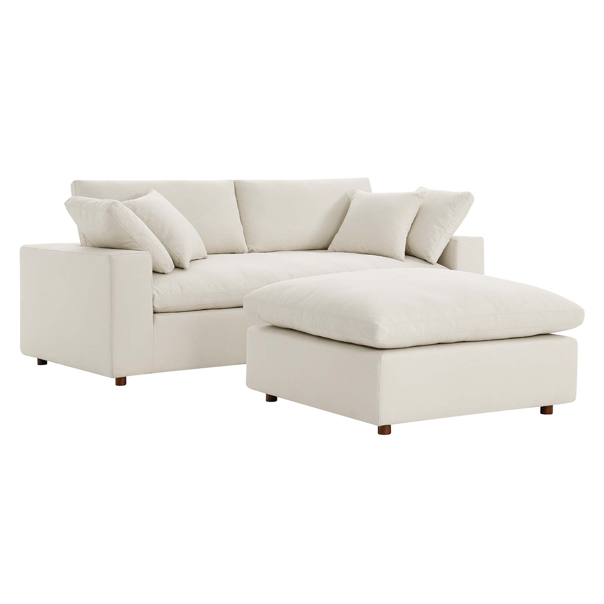 Commix Down Filled Overstuffed Sectional Sofa