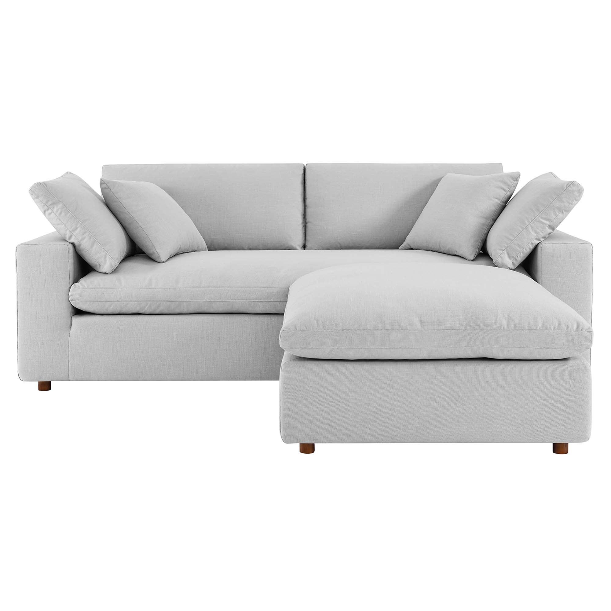 Commix Down Filled Overstuffed Sectional Sofa