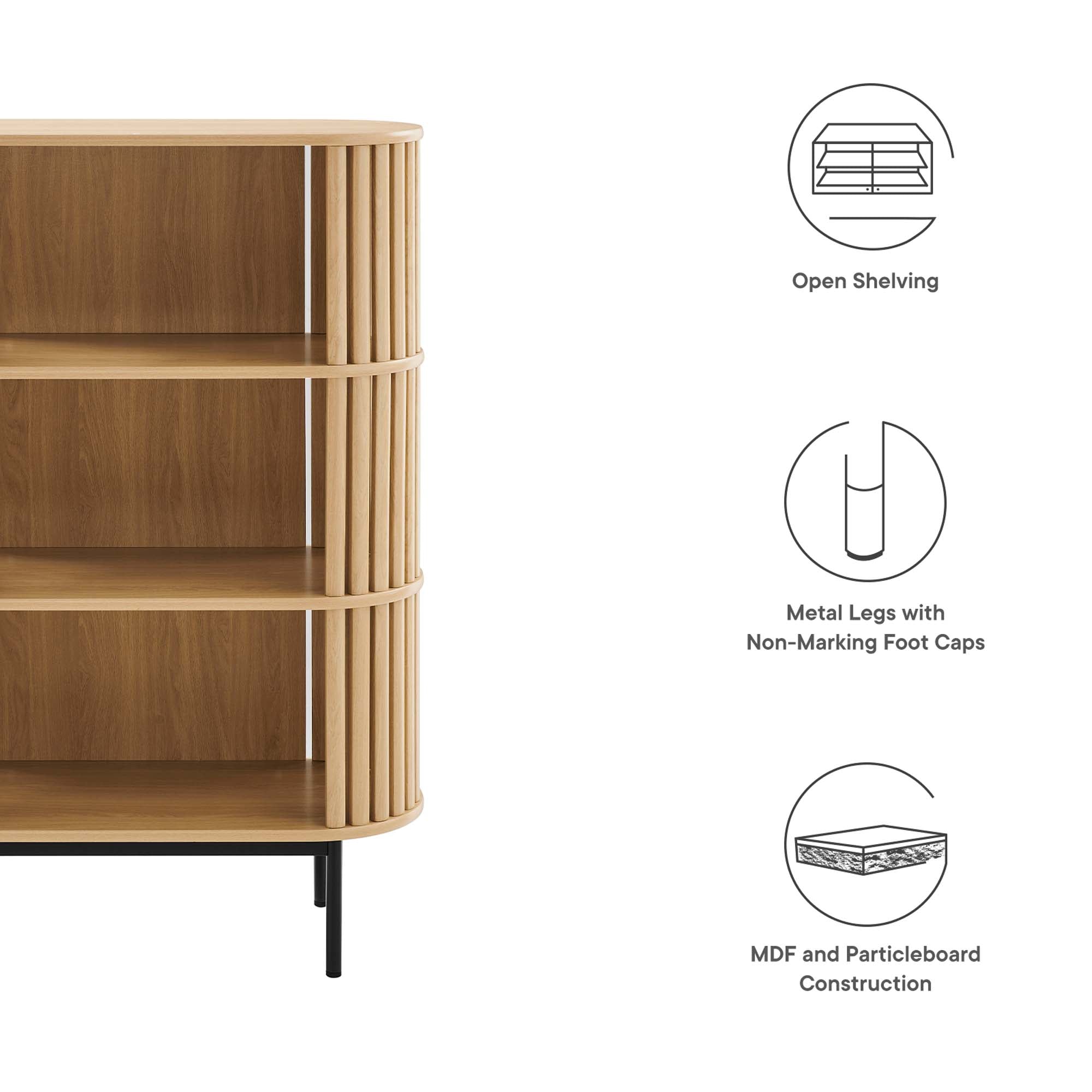 Fortitude Three Tier Display Cabinet