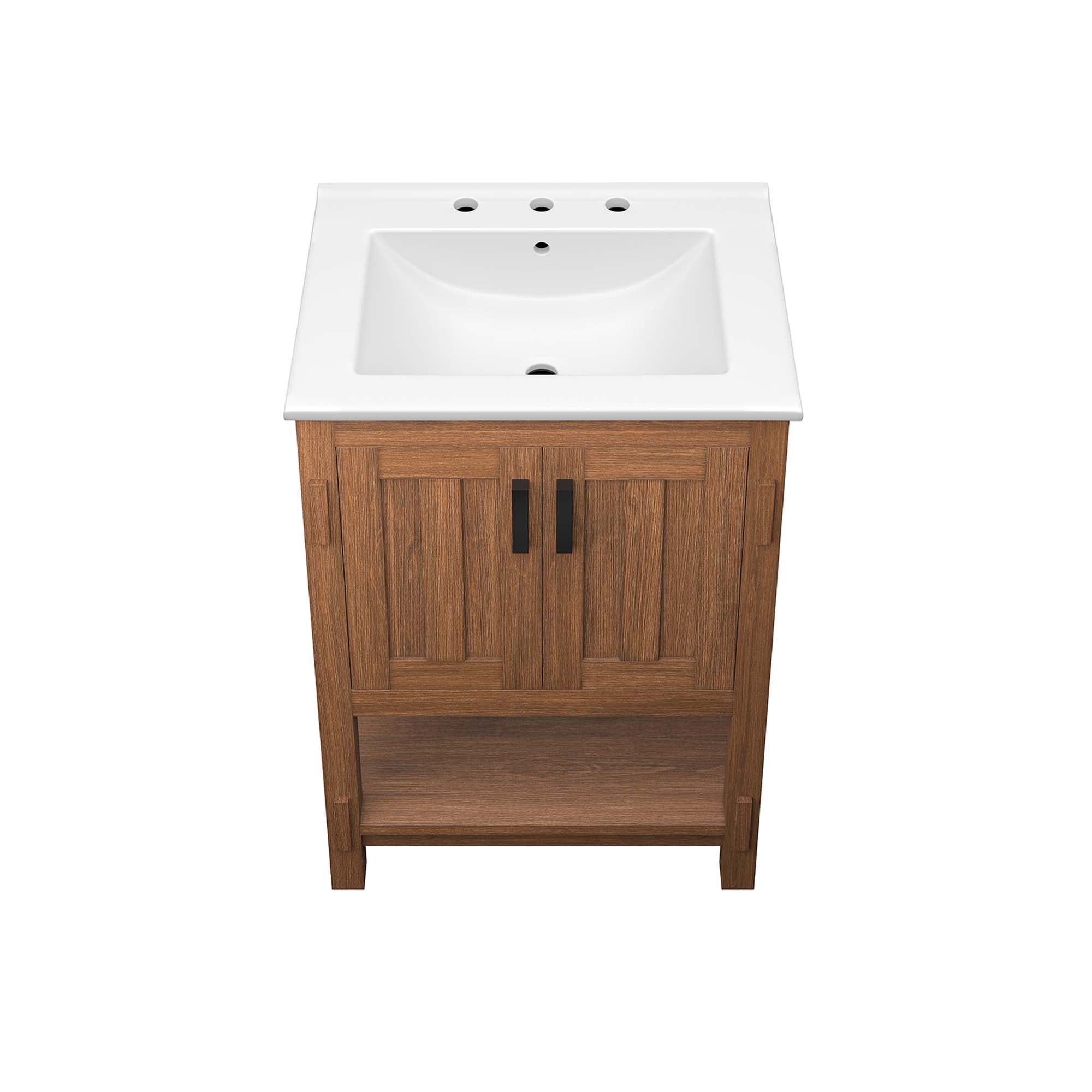 Ashlyn 24” Wood Bathroom Vanity