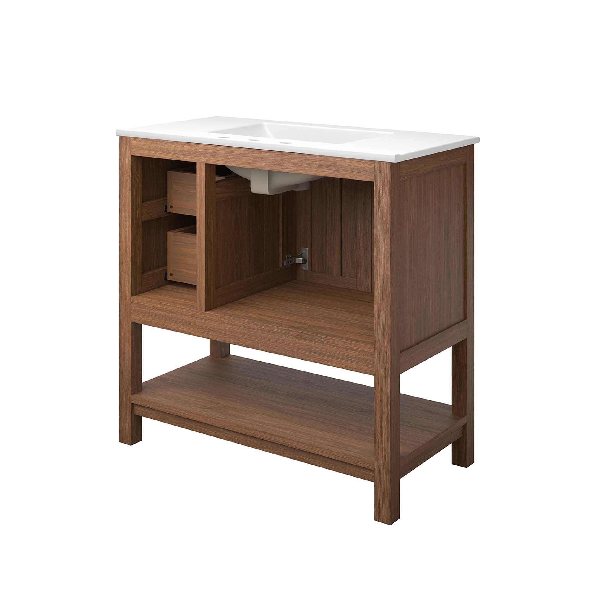 Ashlyn 36” Wood Bathroom Vanity