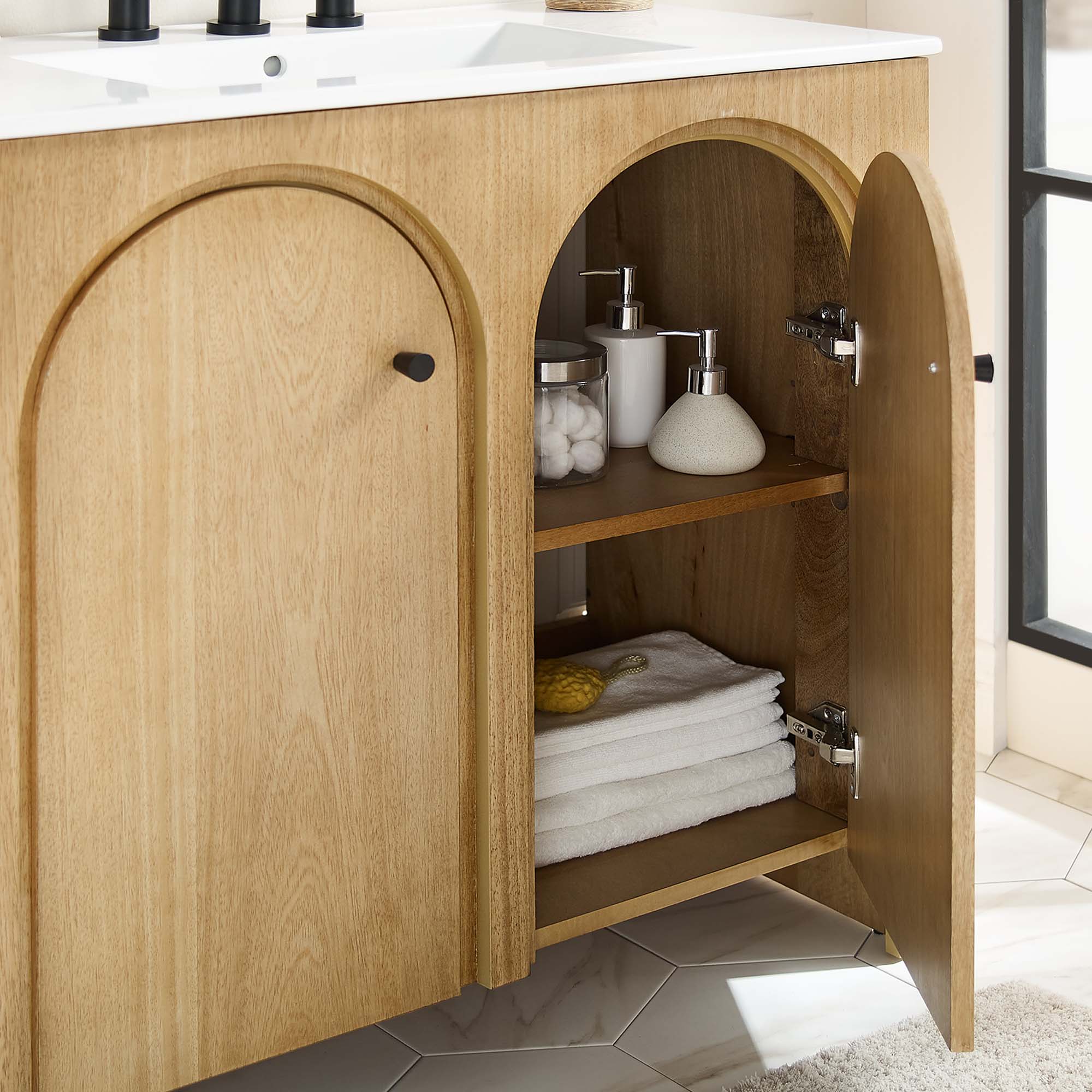 Appia 36" Bathroom Vanity Cabinet (Sink Basin Not Included)