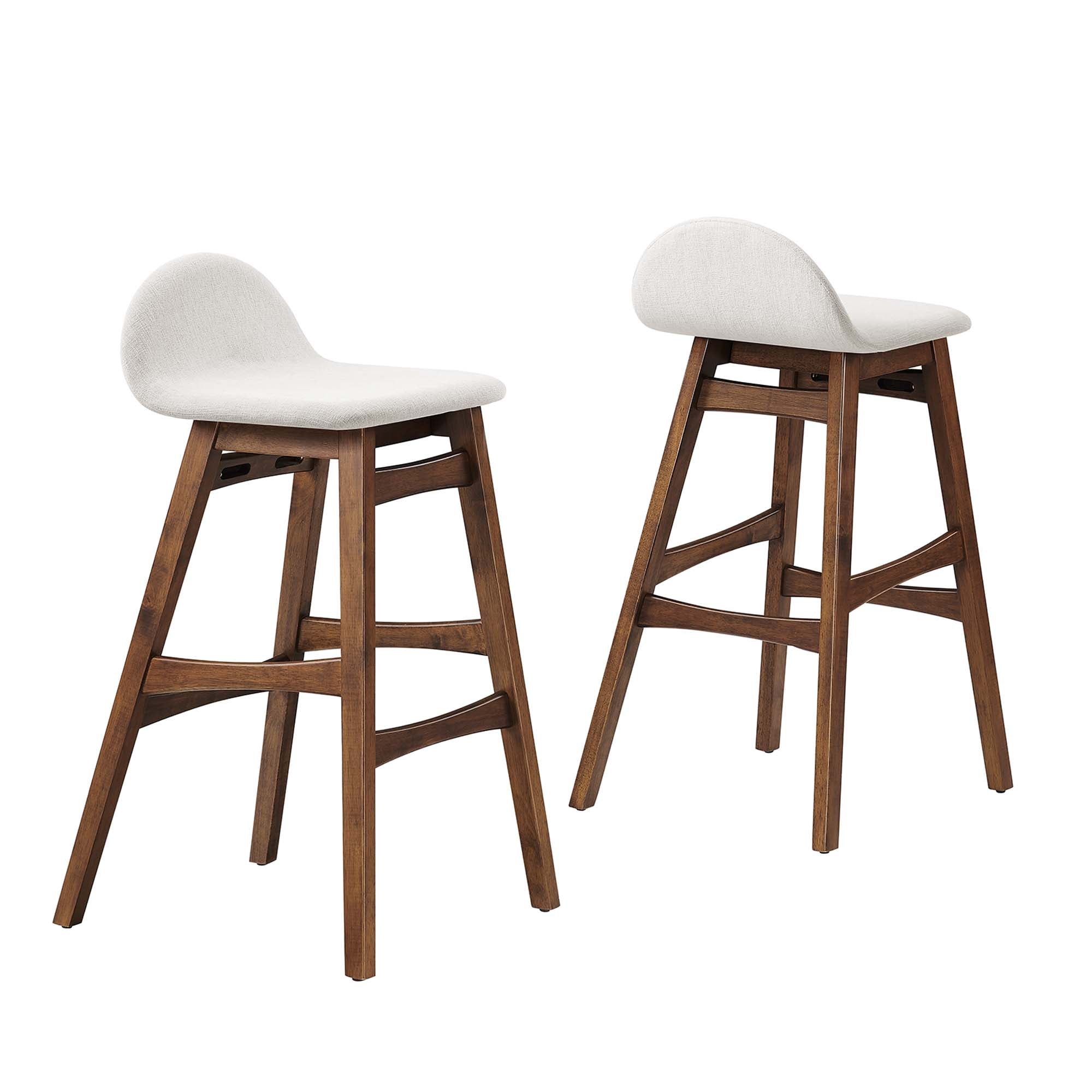 Juno Wood Bar Stool - Set of 2