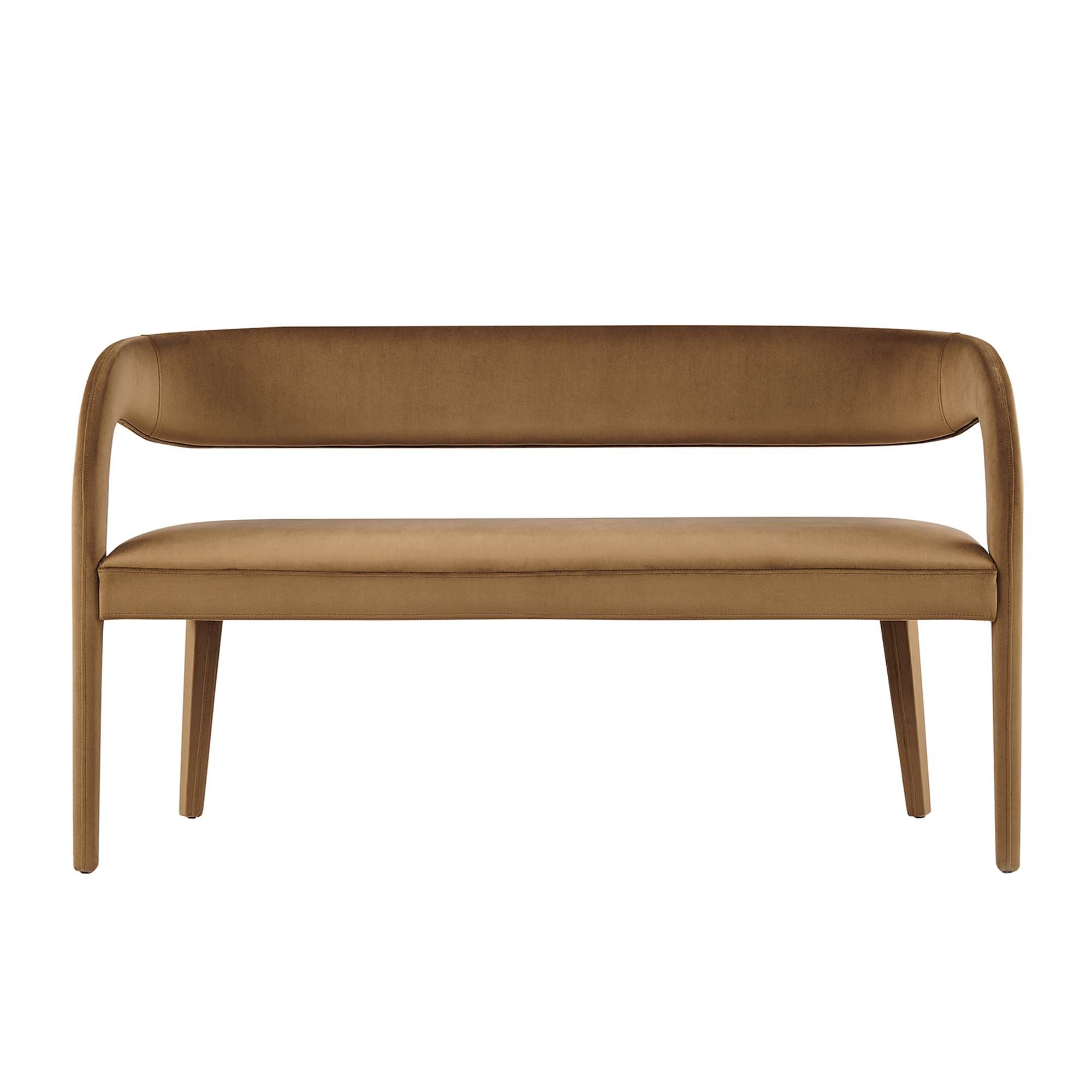 Pinnacle Performance Velvet Accent Bench