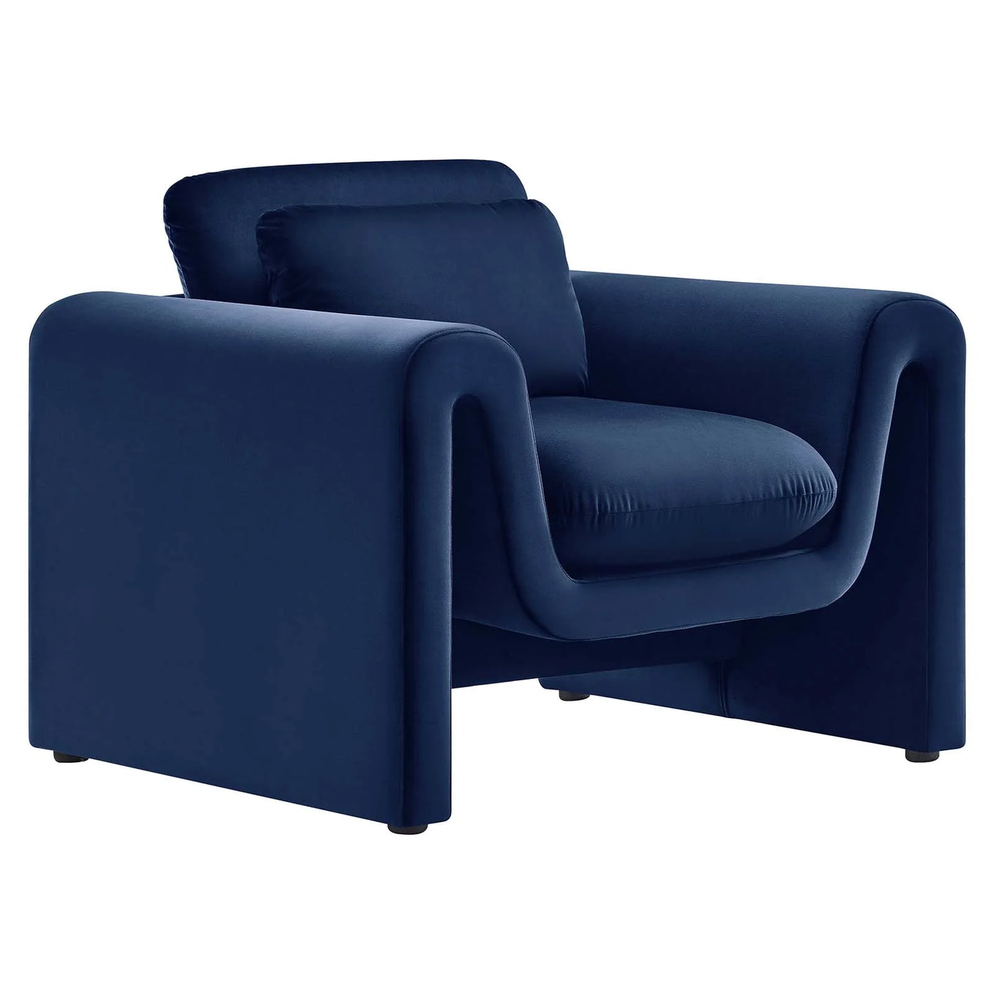 Waverly Performance Velvet Armchair