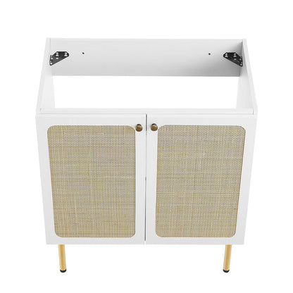 Chaucer 30" Bathroom Vanity Cabinet (Sink Basin Not Included)