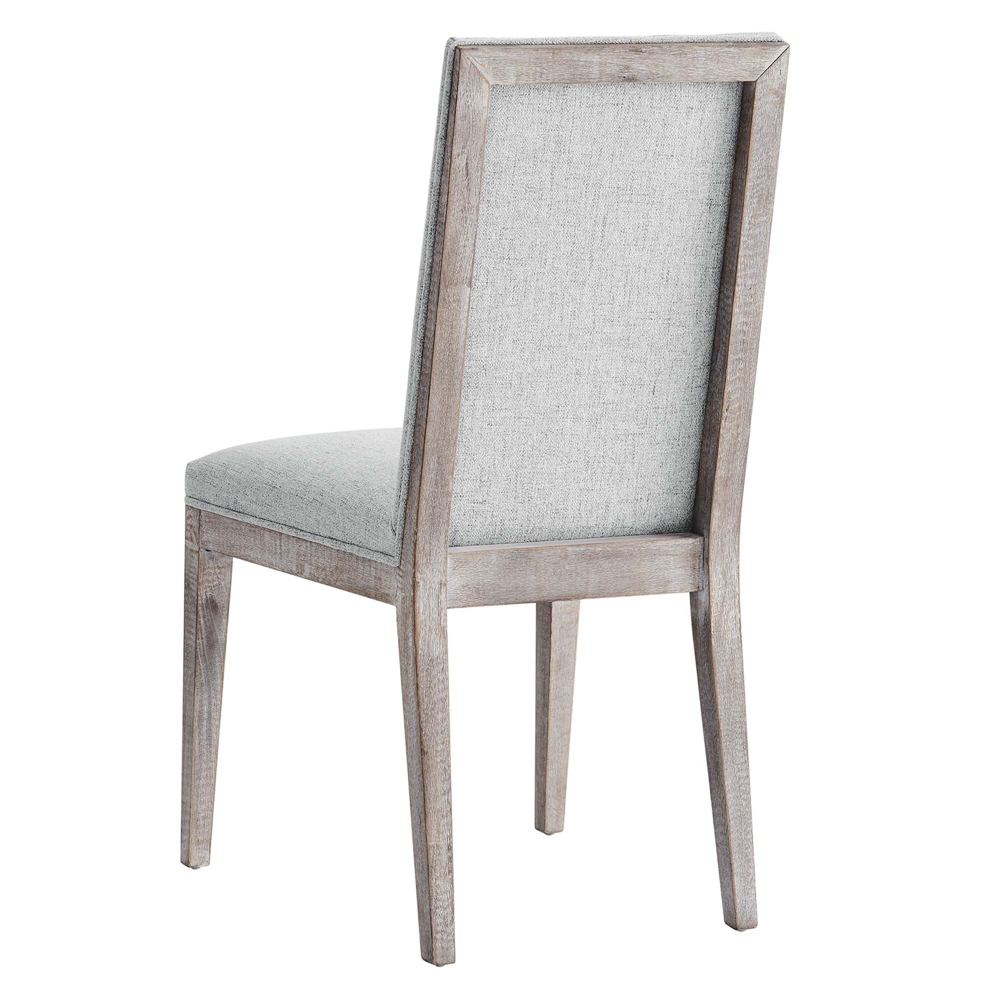 Maisonette French Vintage Tufted Fabric Dining Side Chairs Set of 2